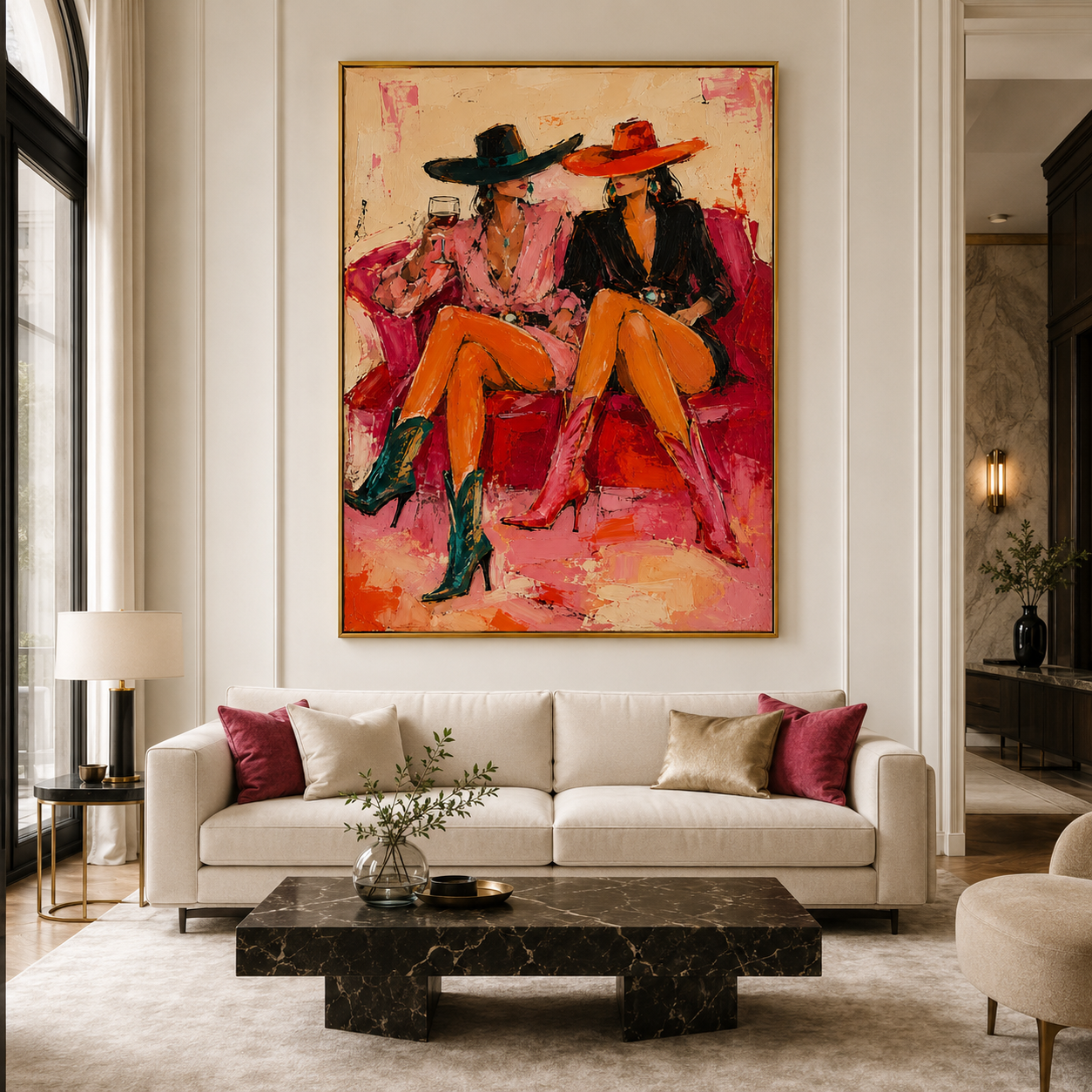 Pink Lounge Muses