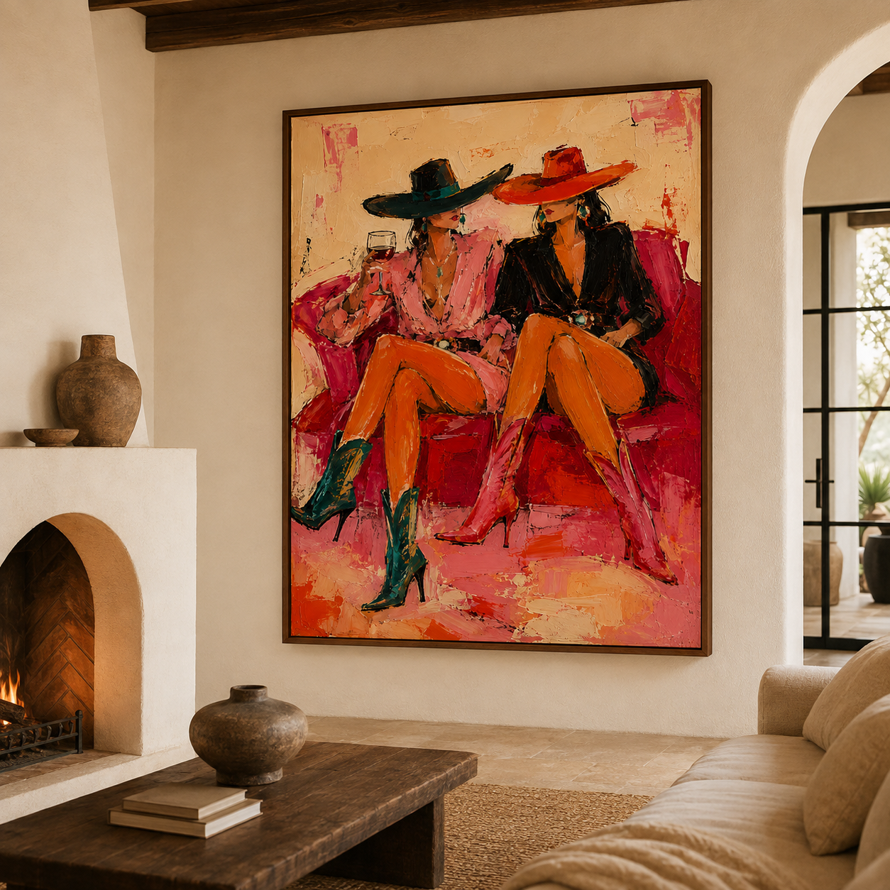 Pink Lounge Muses