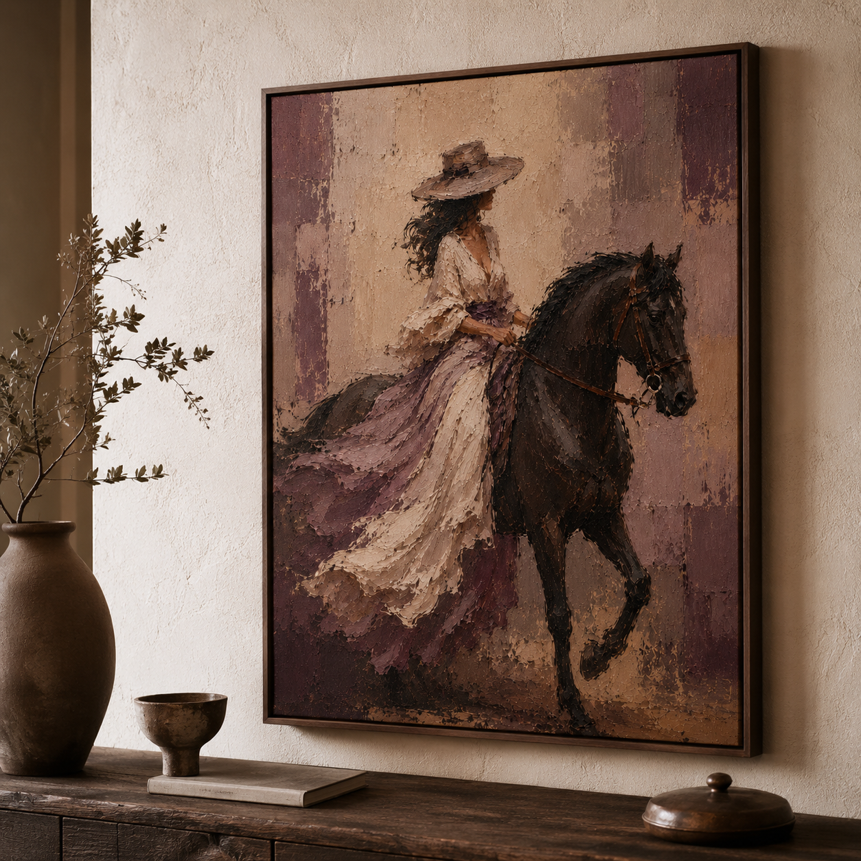 Mauve Riding Reverie