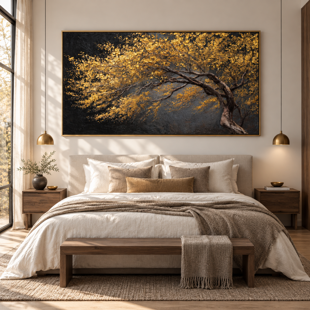 Golden Canopy at Dusk