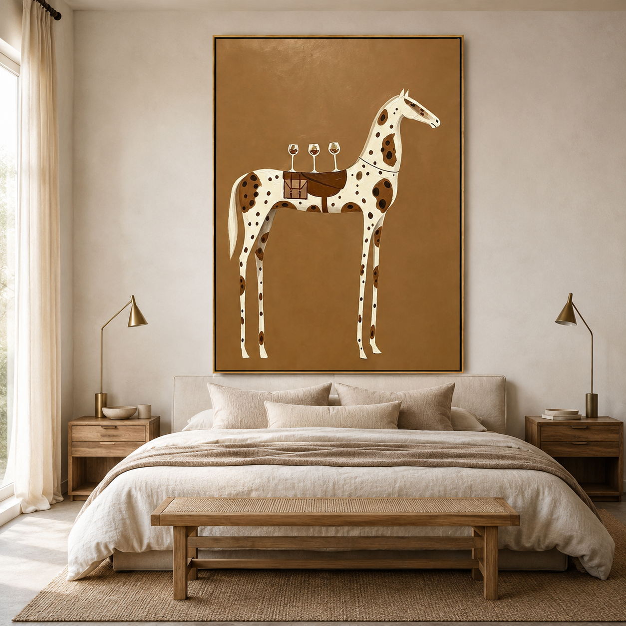 Three Glasses & a Horse