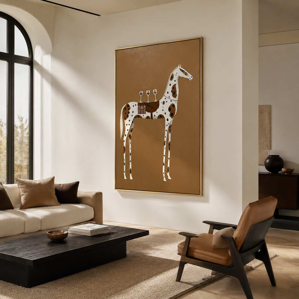 Three Glasses & a Horse