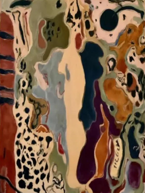 Earth Tone Oil Painting | Shifting Forms