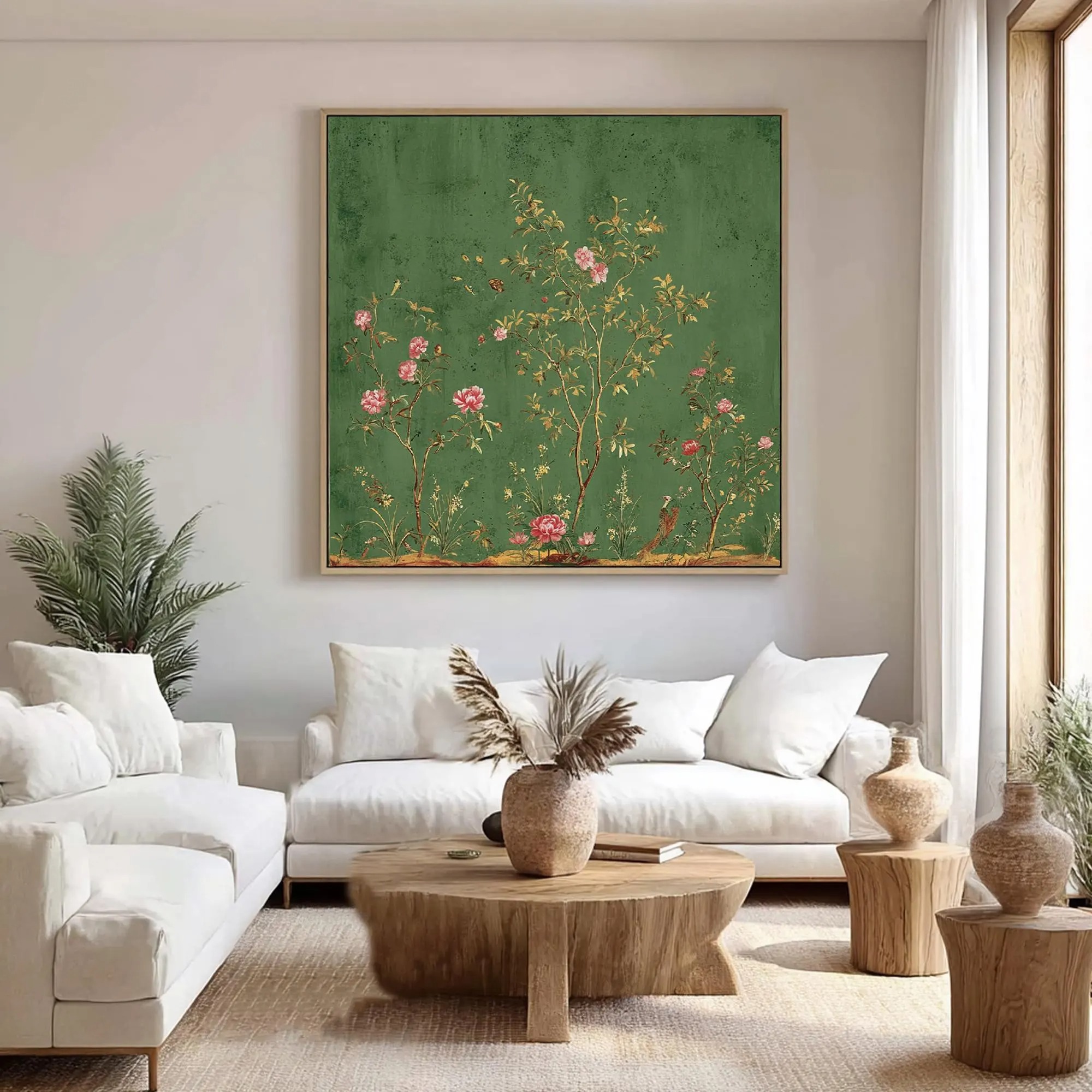 Green Floral