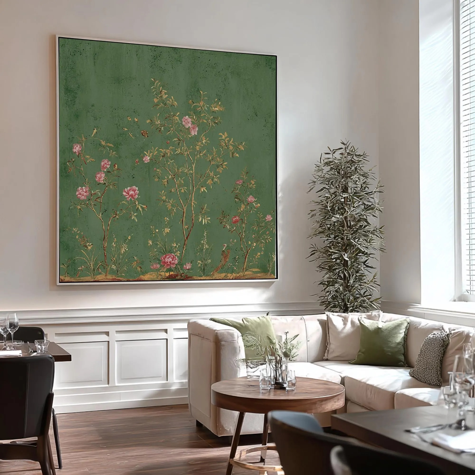 Green Floral