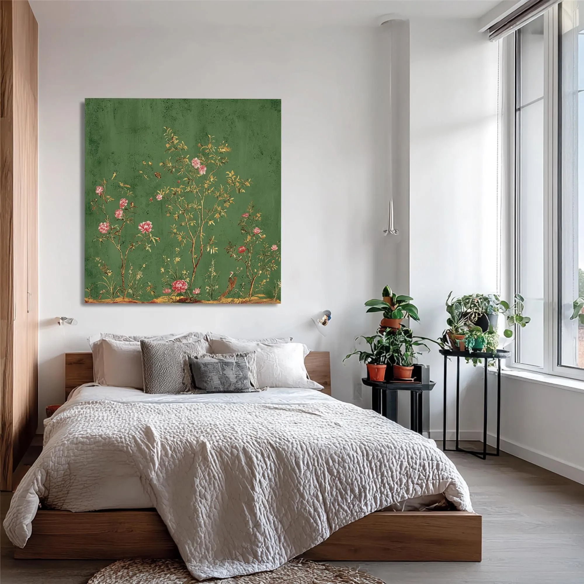 Green Floral