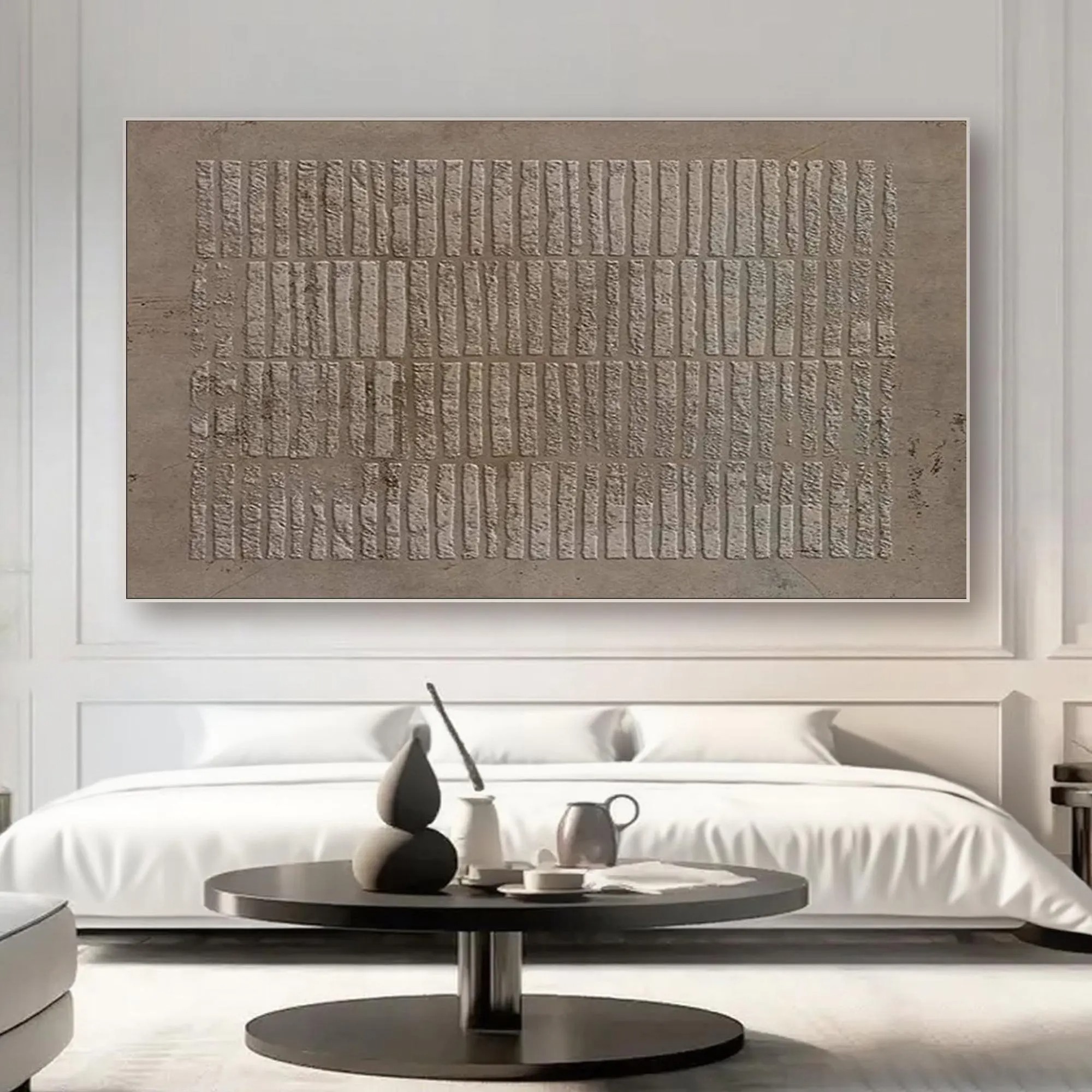 Beige Brown Plaster