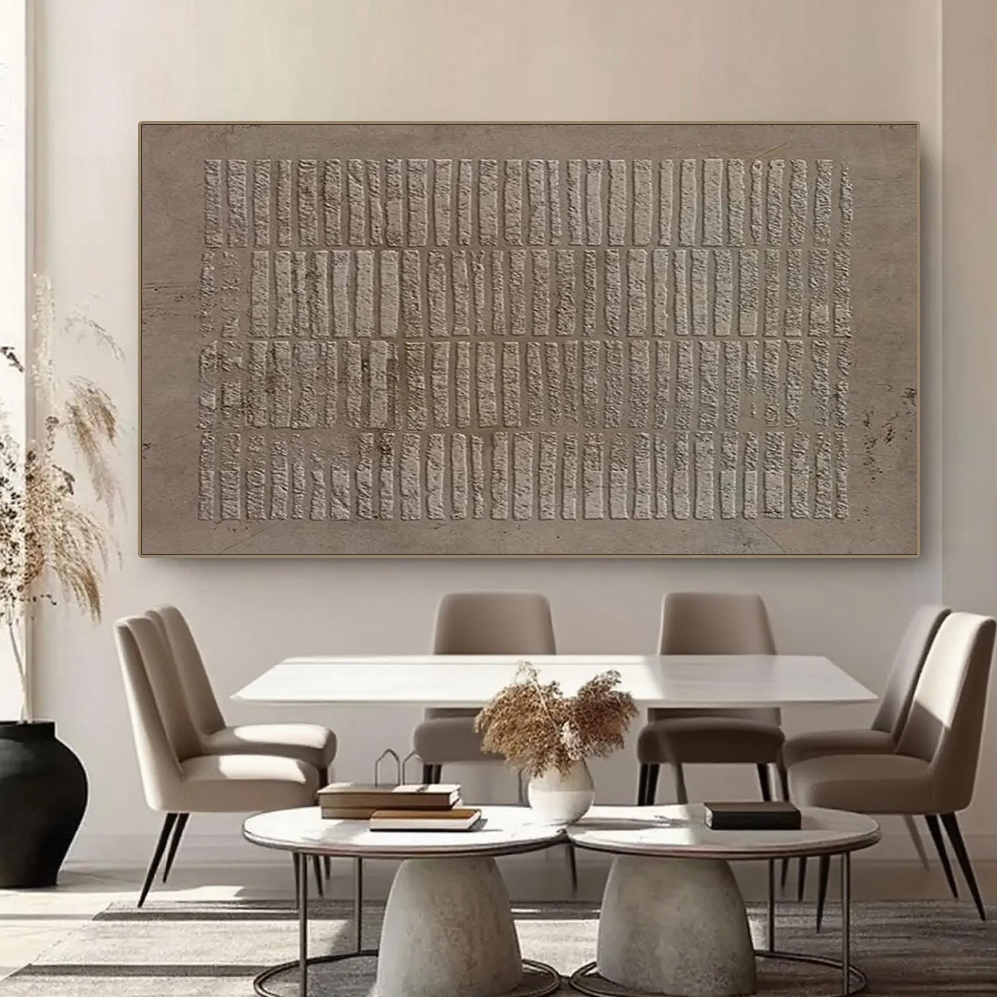Beige Brown Plaster