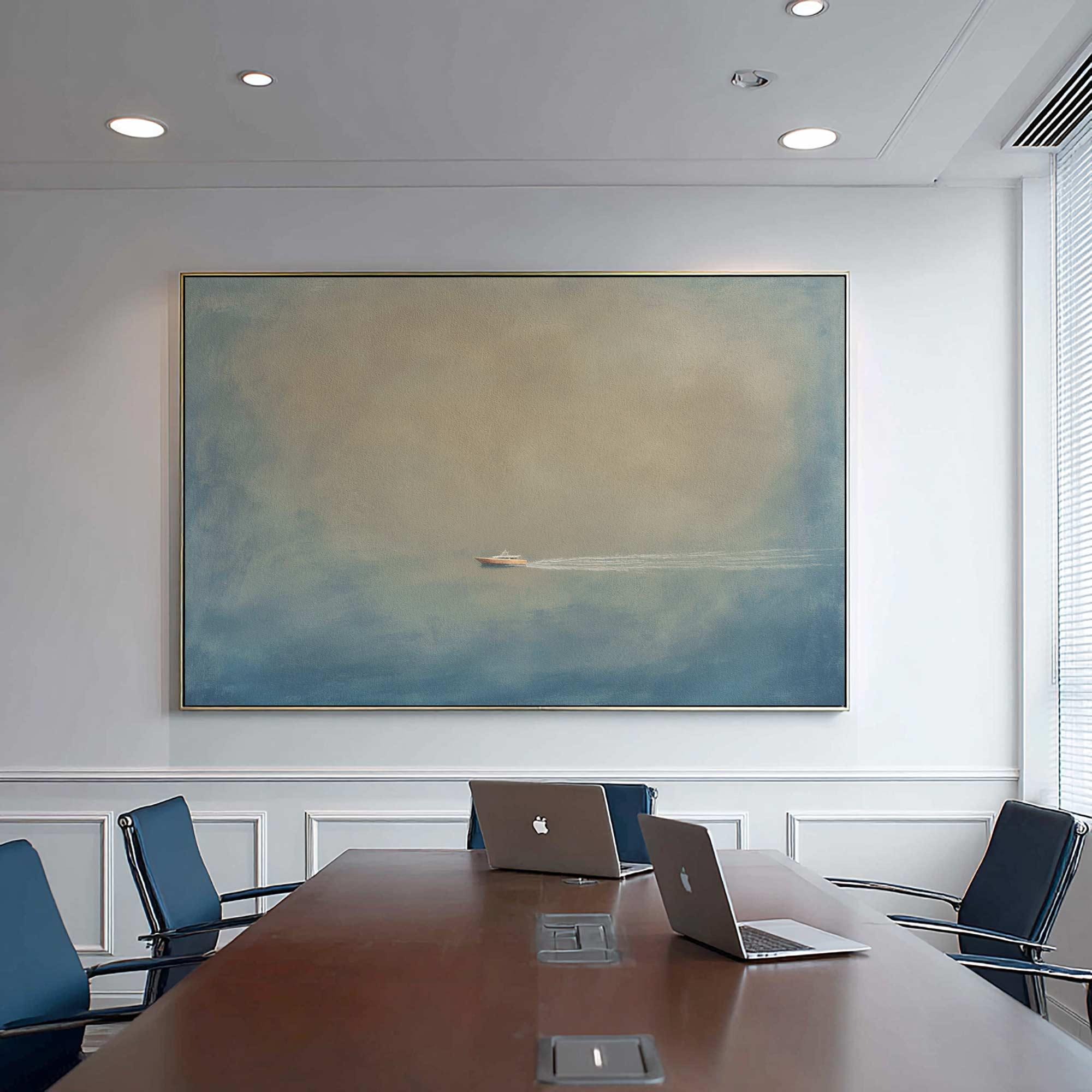 Dusty Blue Departure