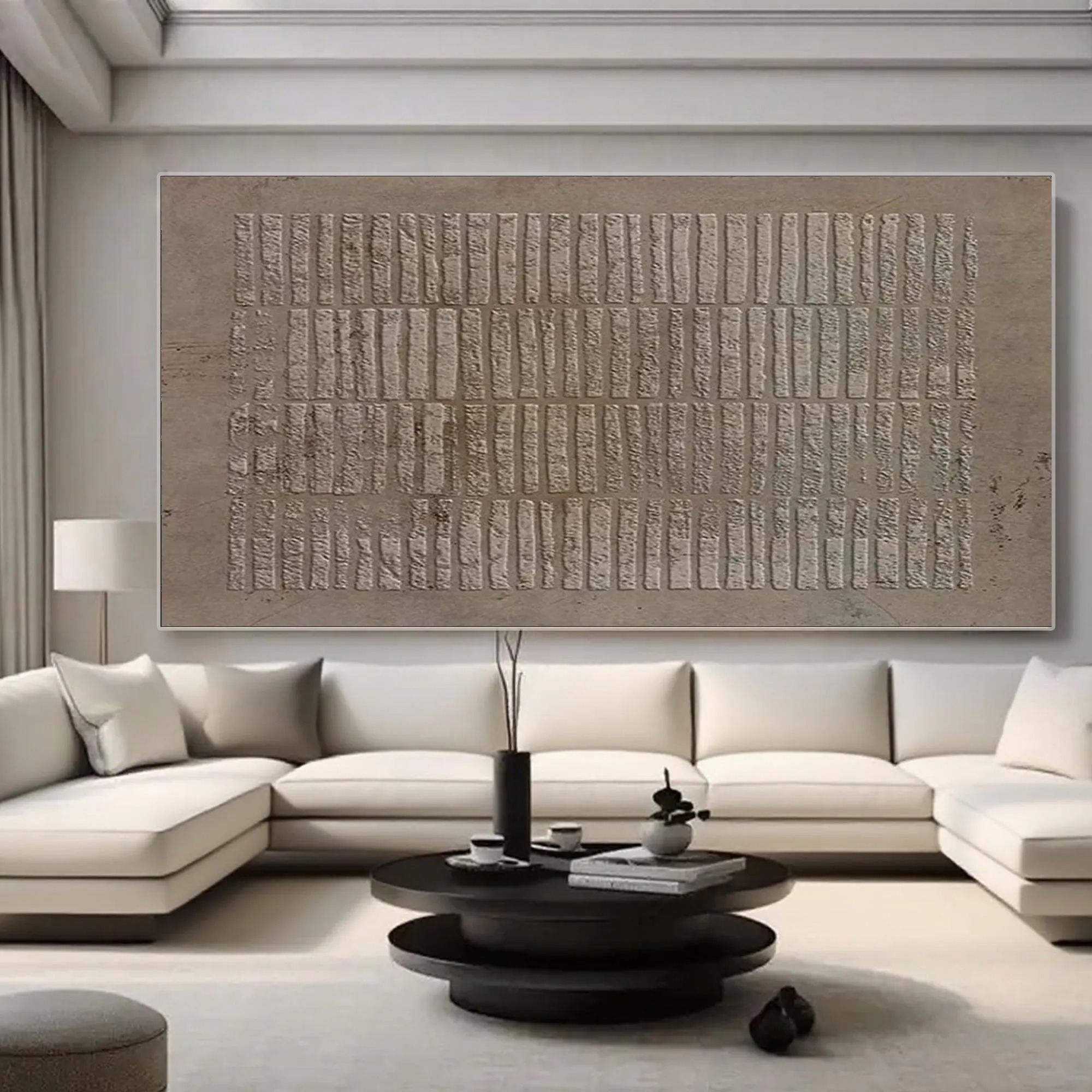 Beige Brown Plaster