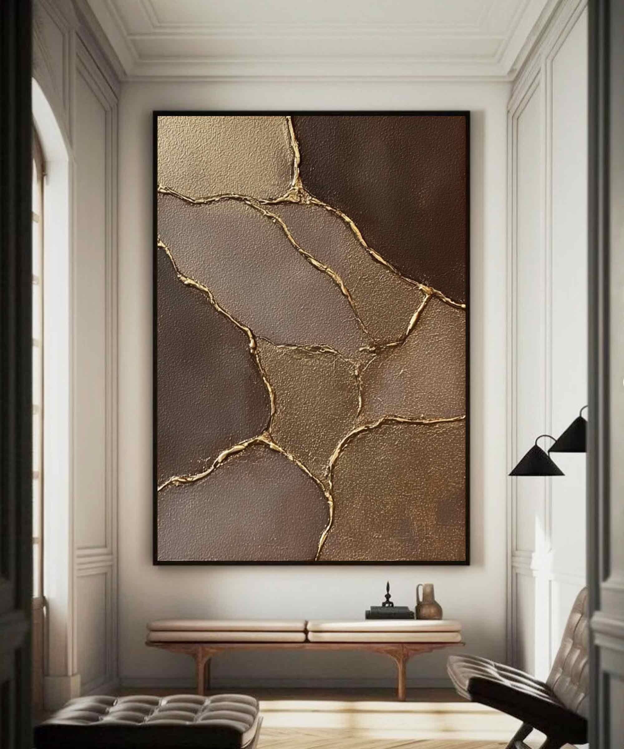 Strata of Burnt Umber