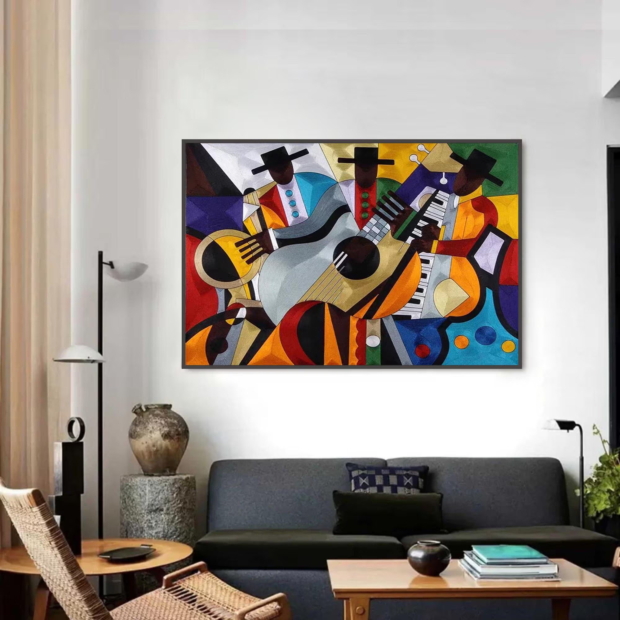 Colorful Music Wall Art