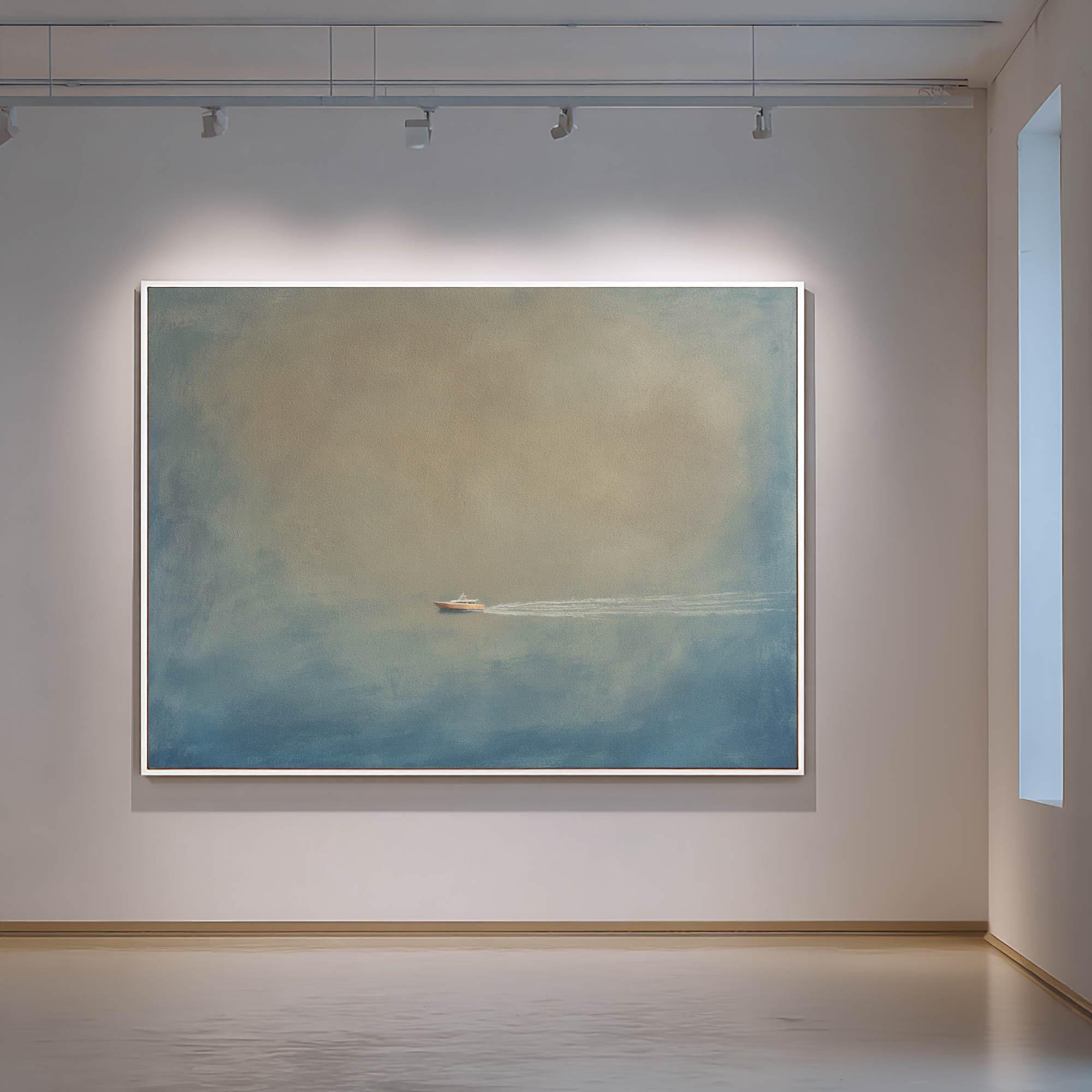 Dusty Blue Departure