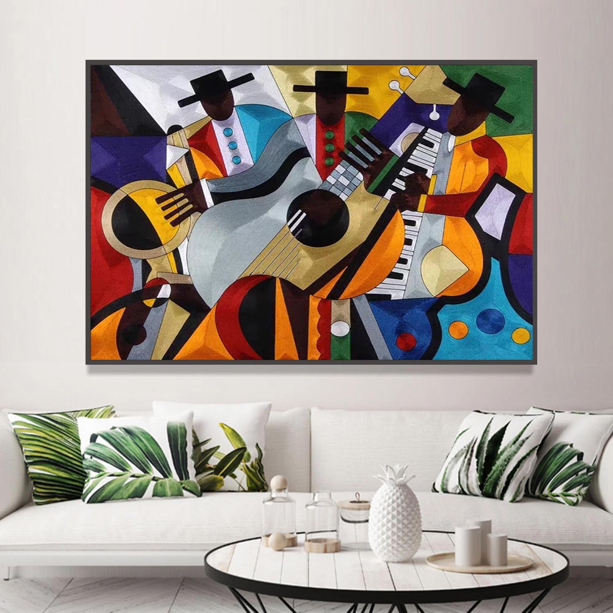 Colorful Music Wall Art