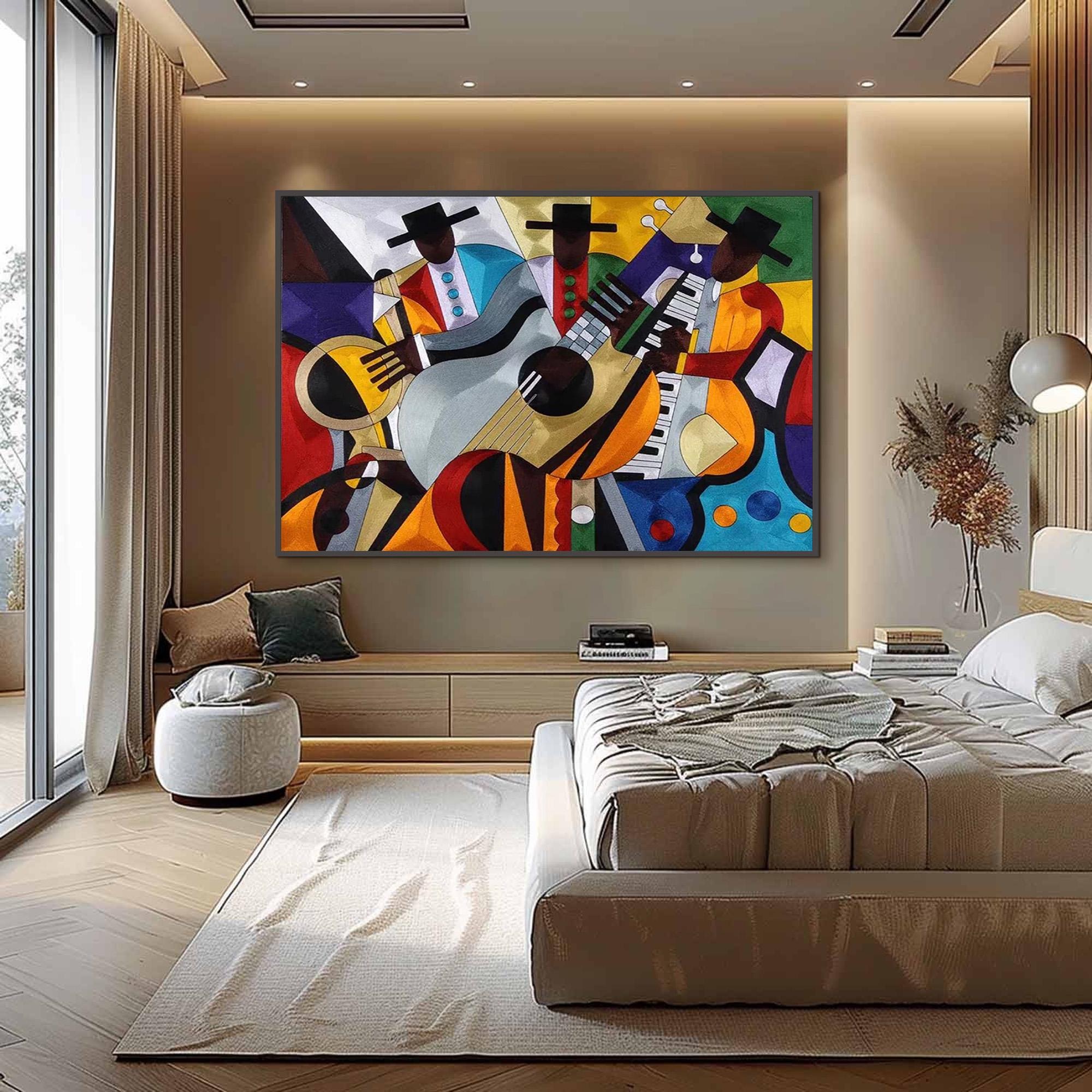Colorful Music Wall Art