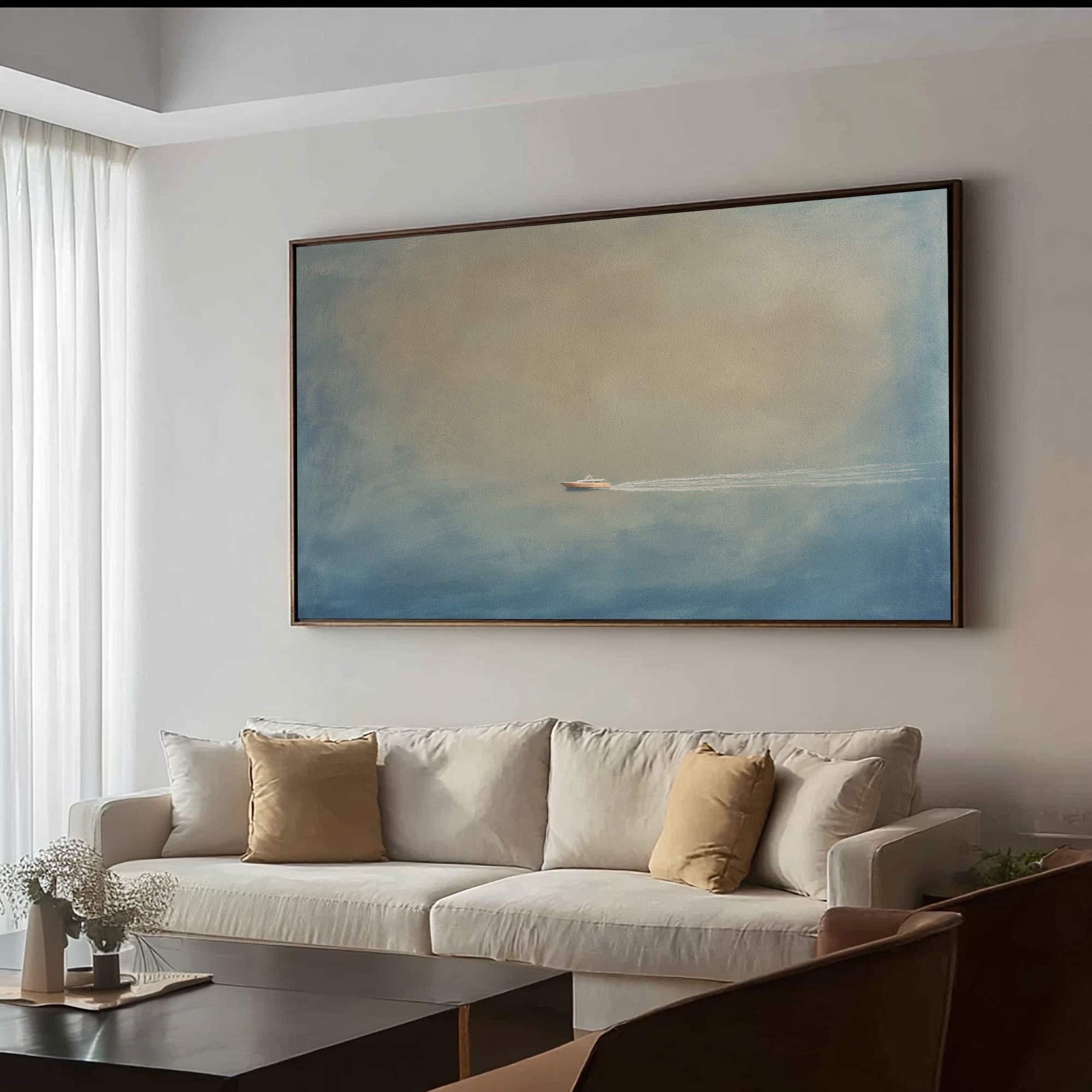 Dusty Blue Departure