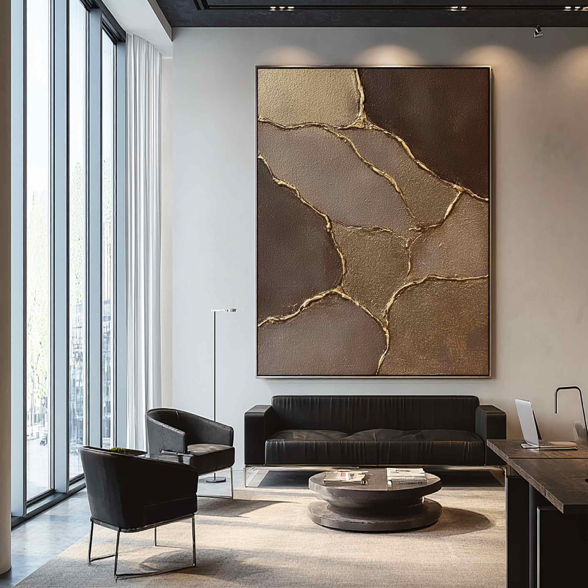 Strata of Burnt Umber