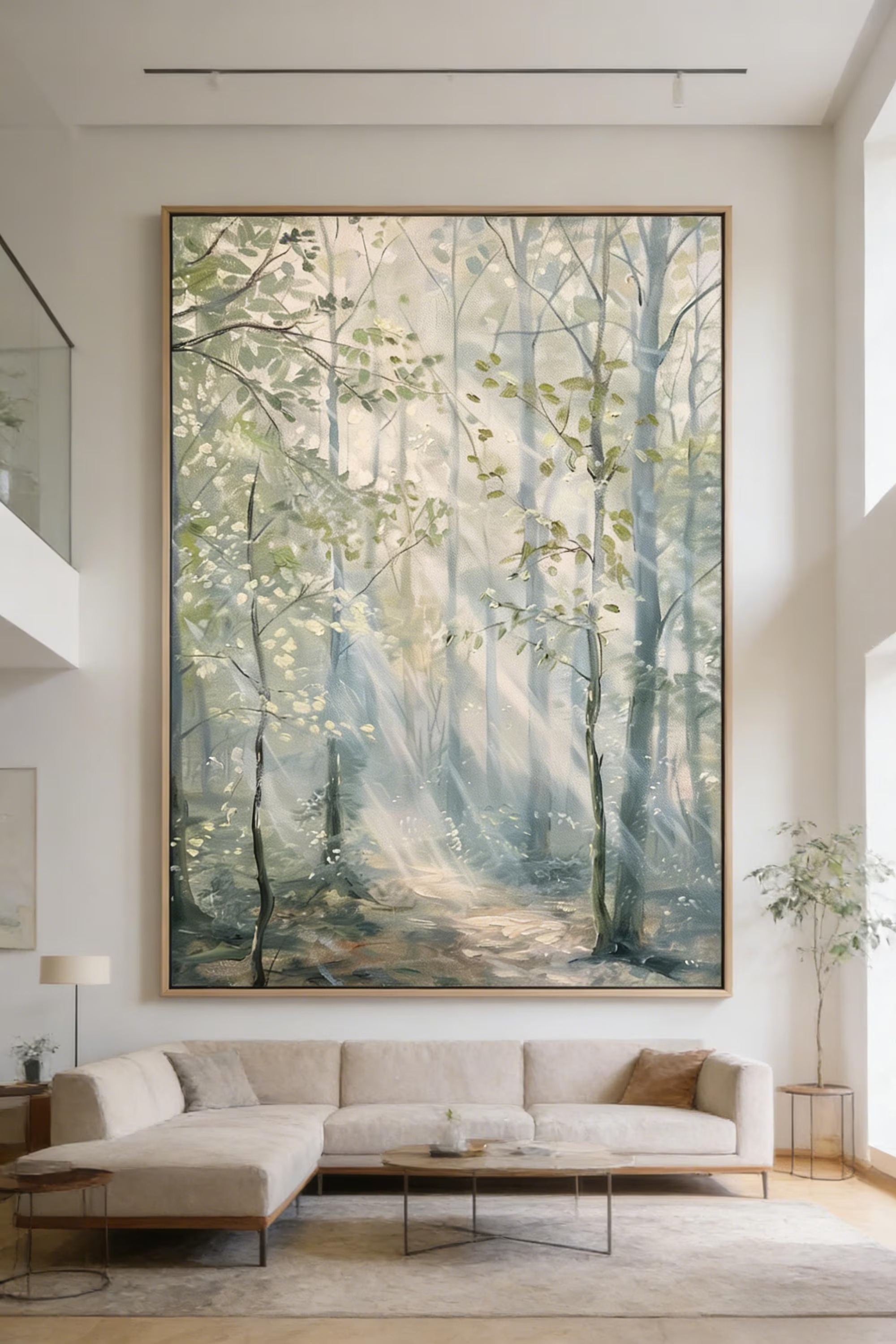 Golden Forest Morning Light