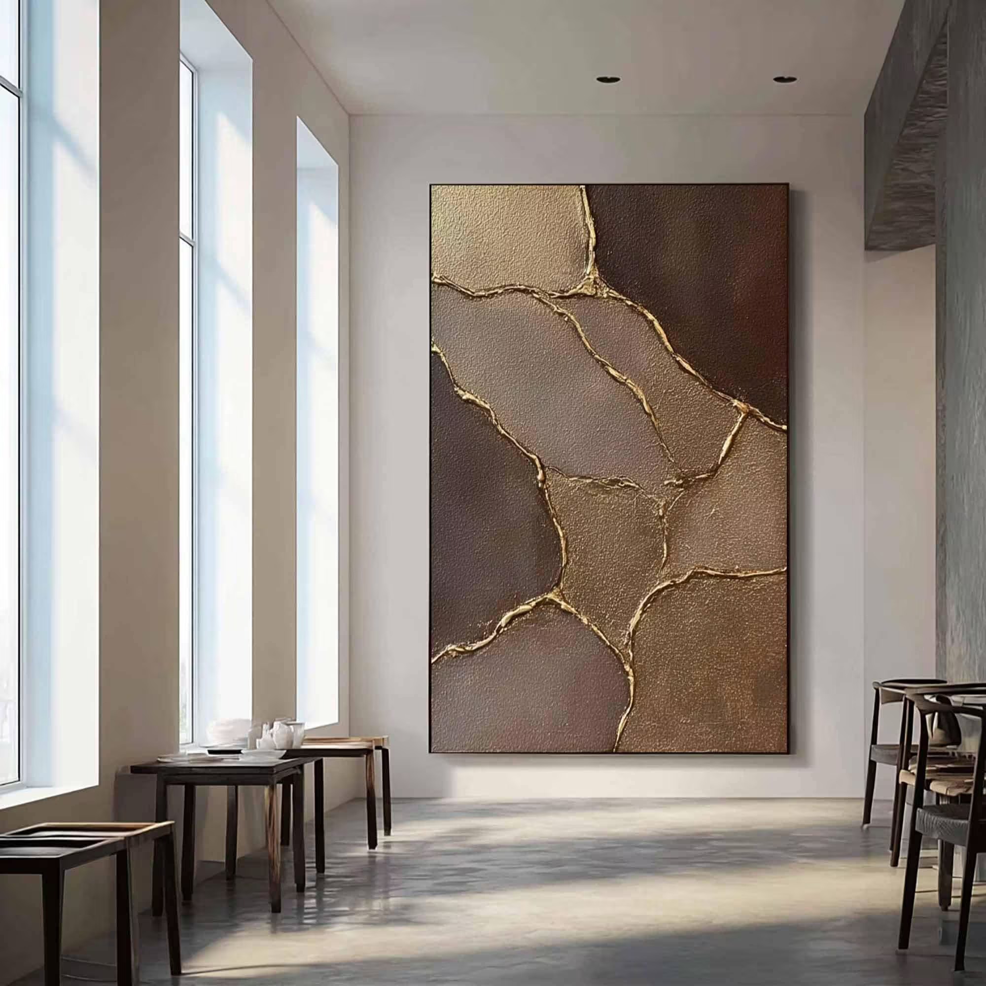 Strata of Burnt Umber