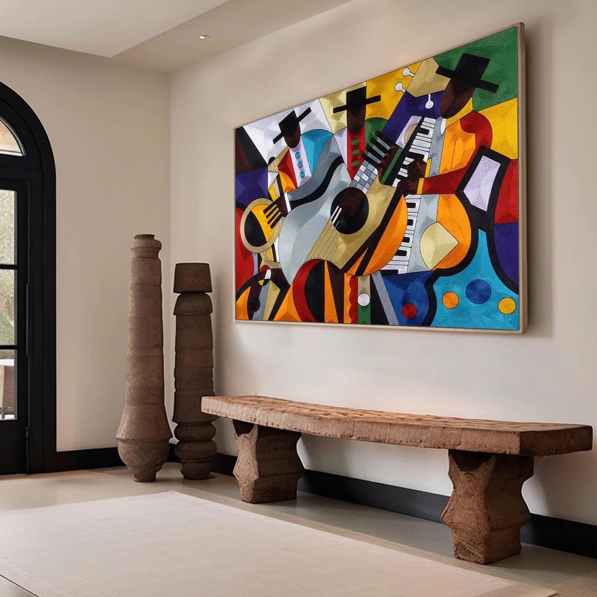 Colorful Music Wall Art