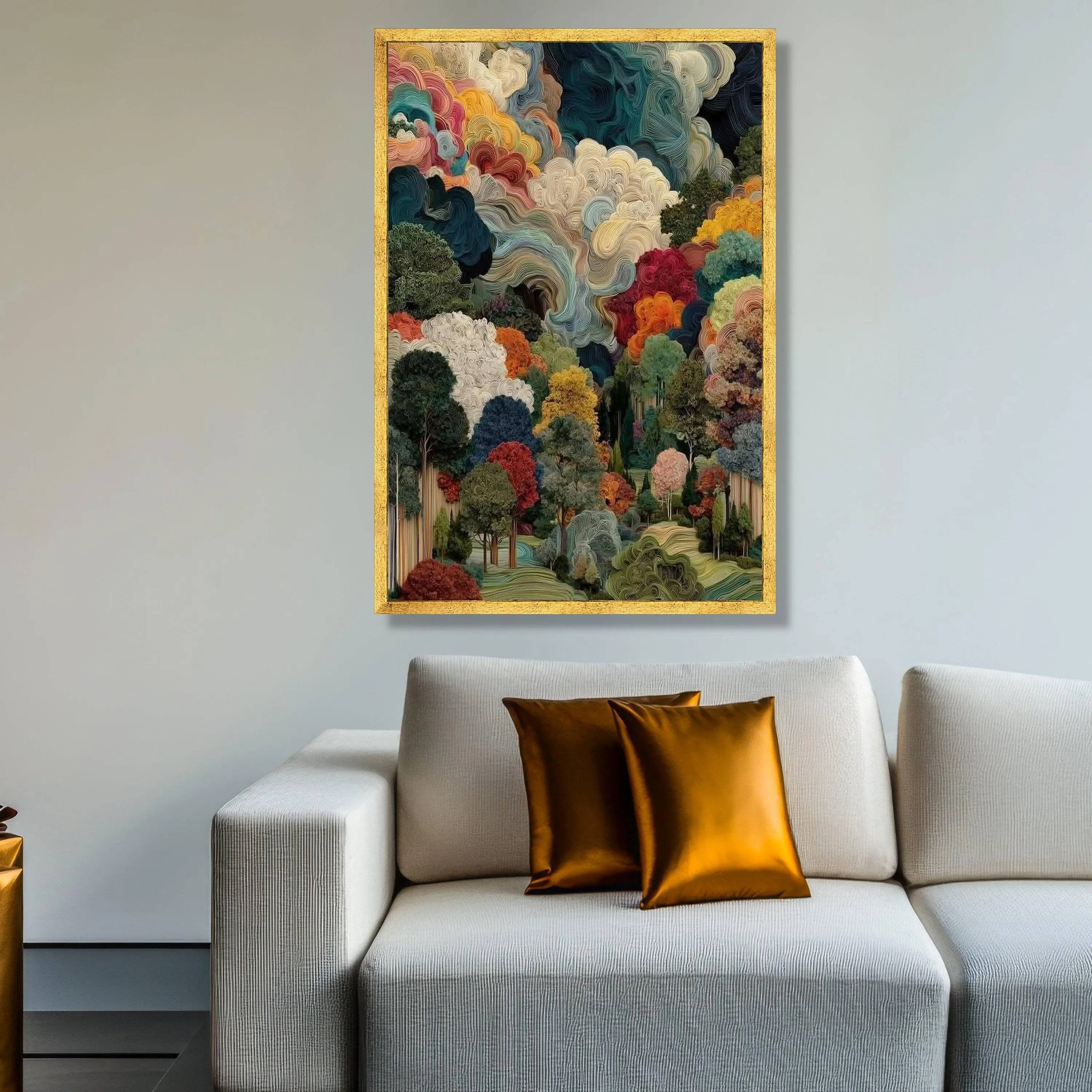 Fantasy Clouds and Trees