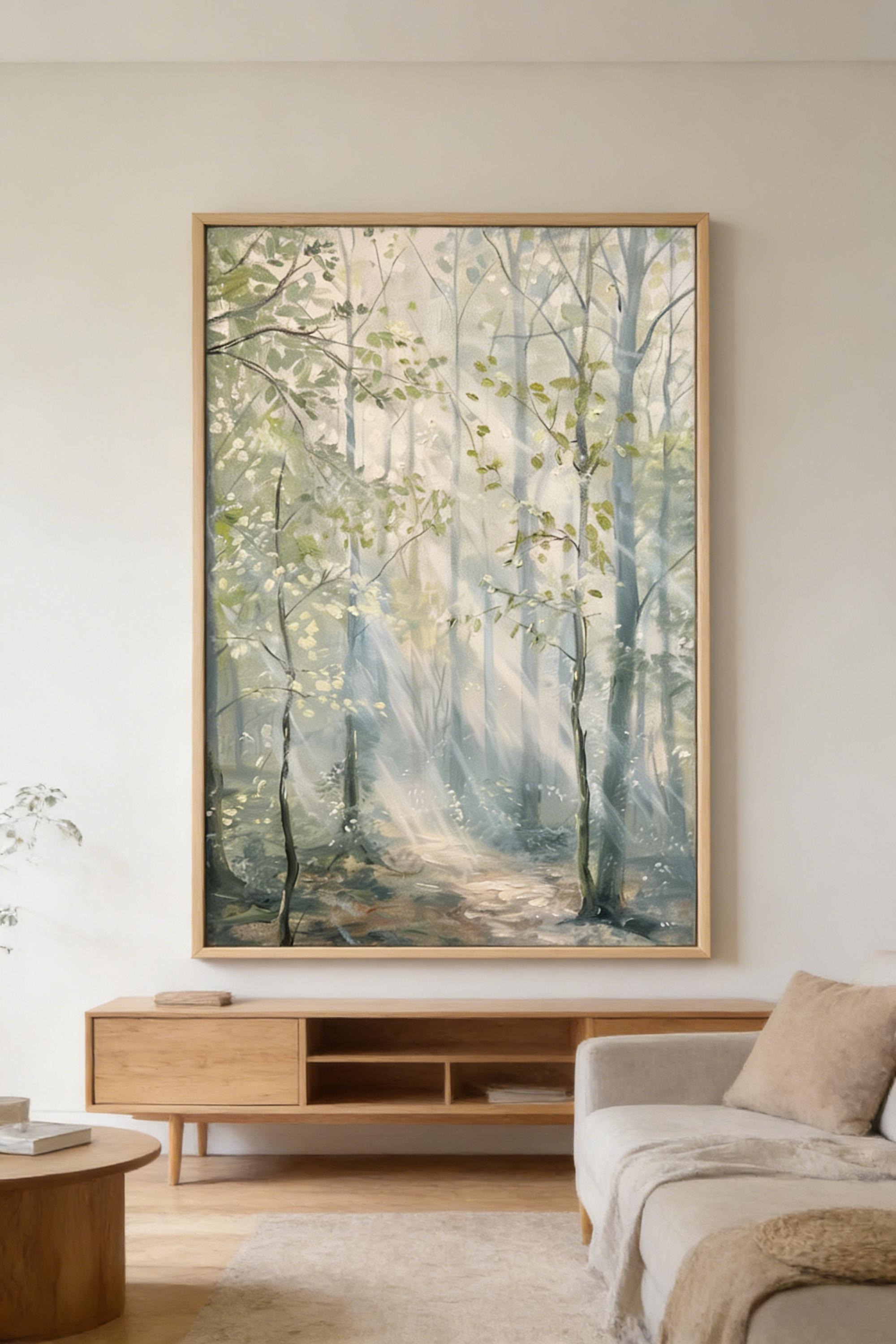 Golden Forest Morning Light