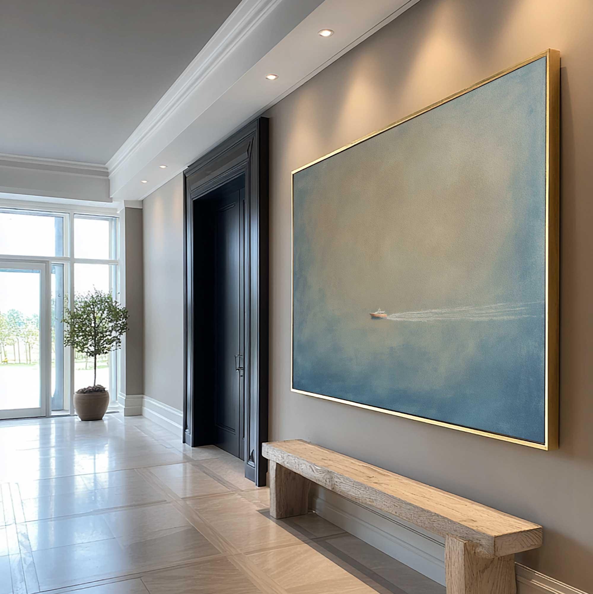 Dusty Blue Departure