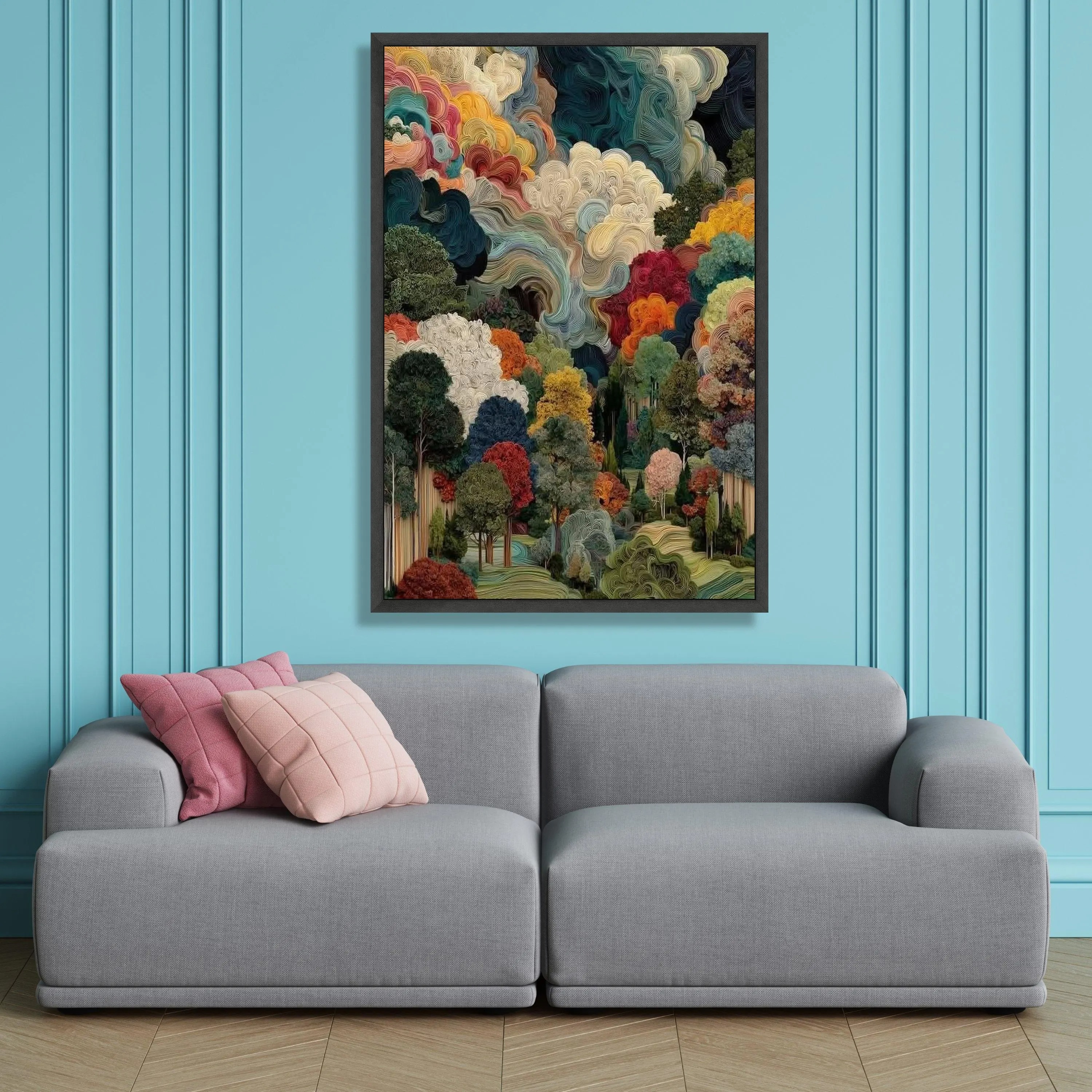 Fantasy Clouds and Trees