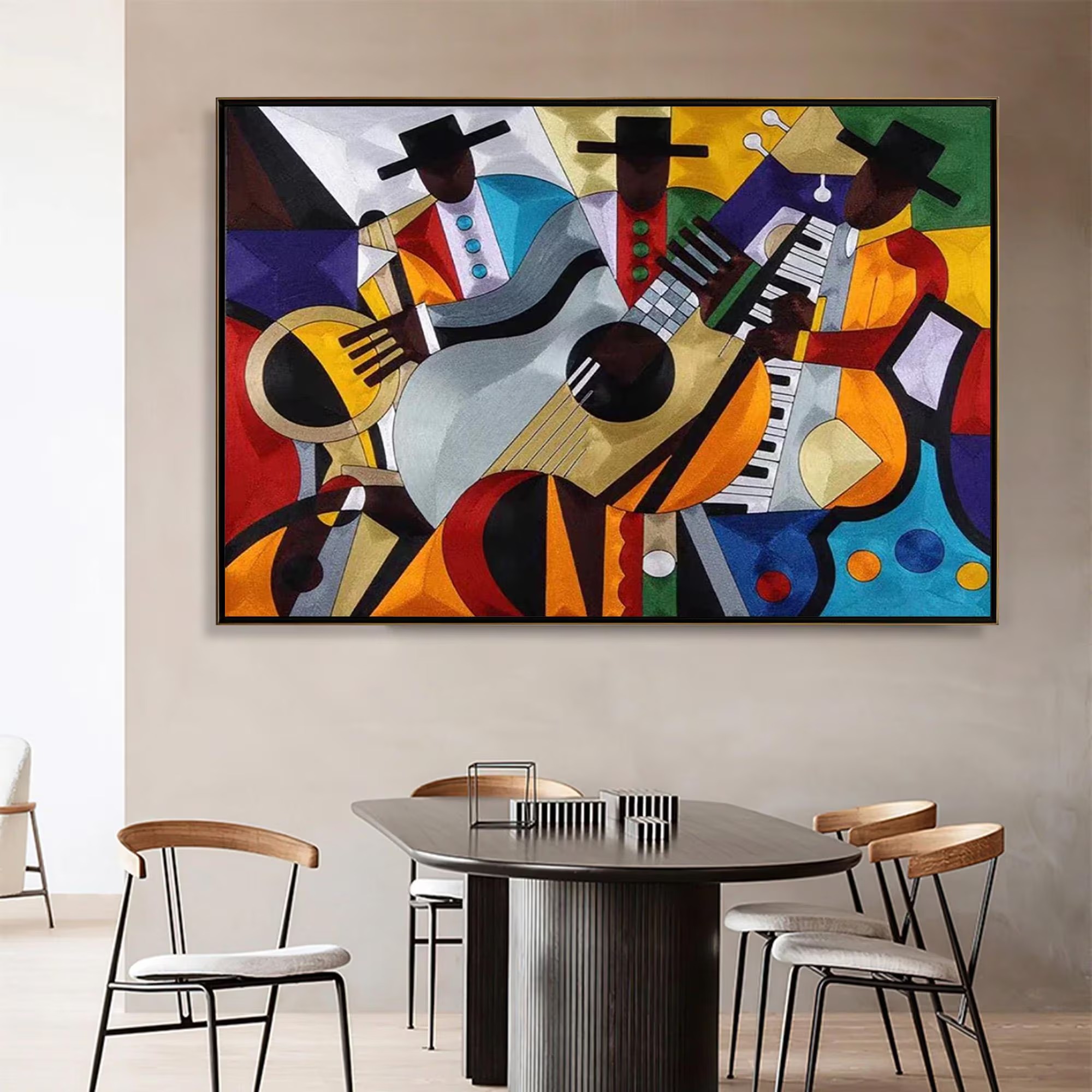 Colorful Music Wall Art