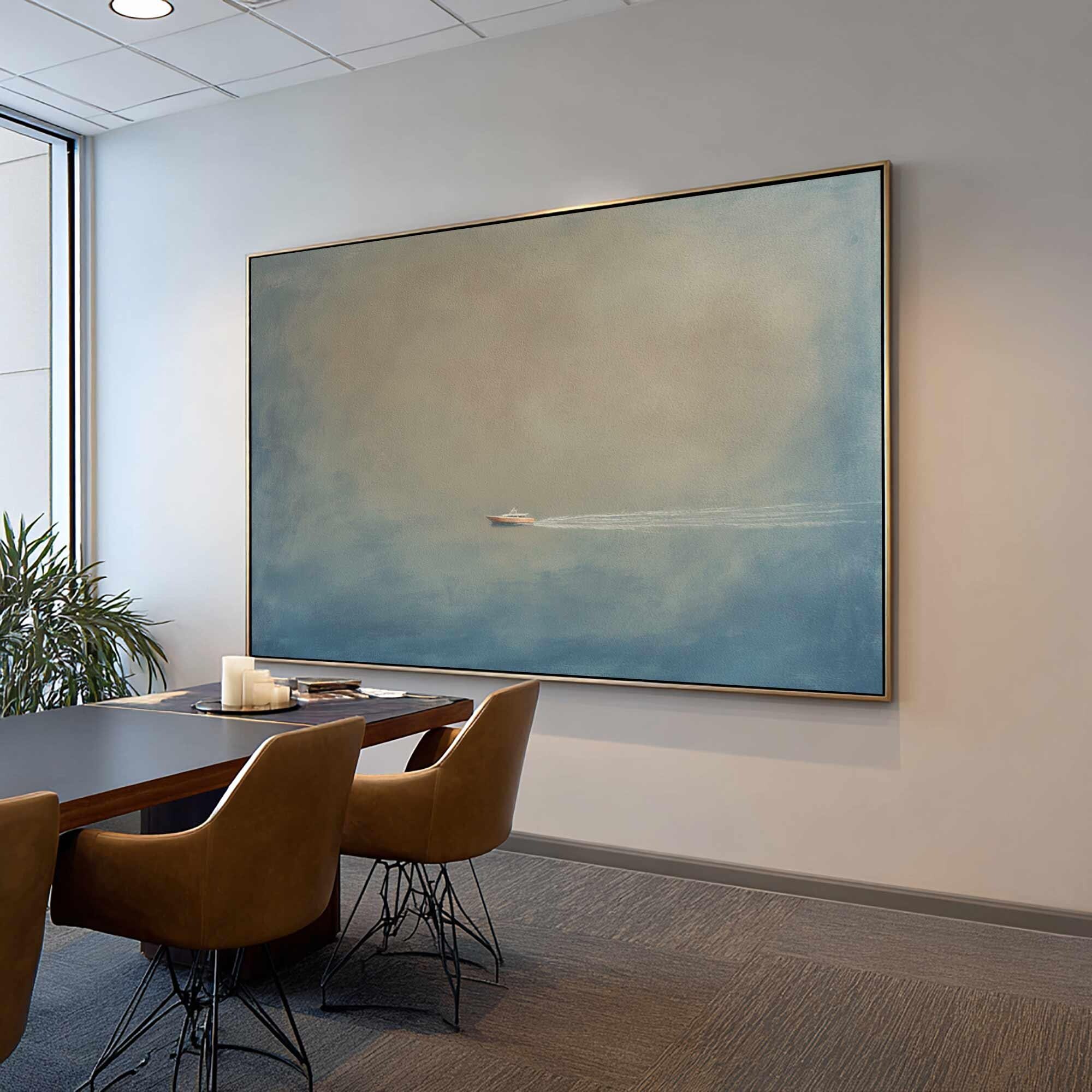 Dusty Blue Departure