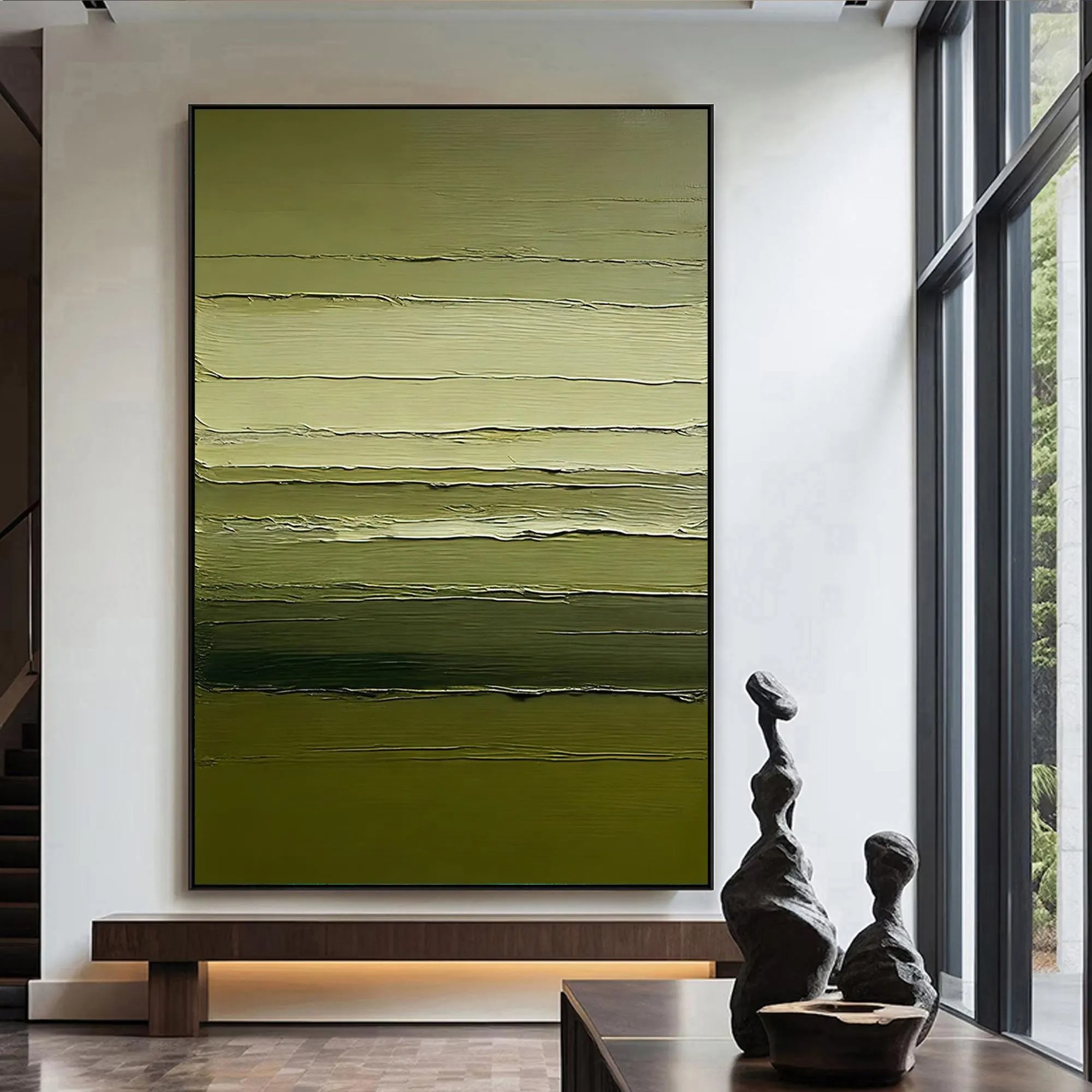 Olive Green Wall Art
