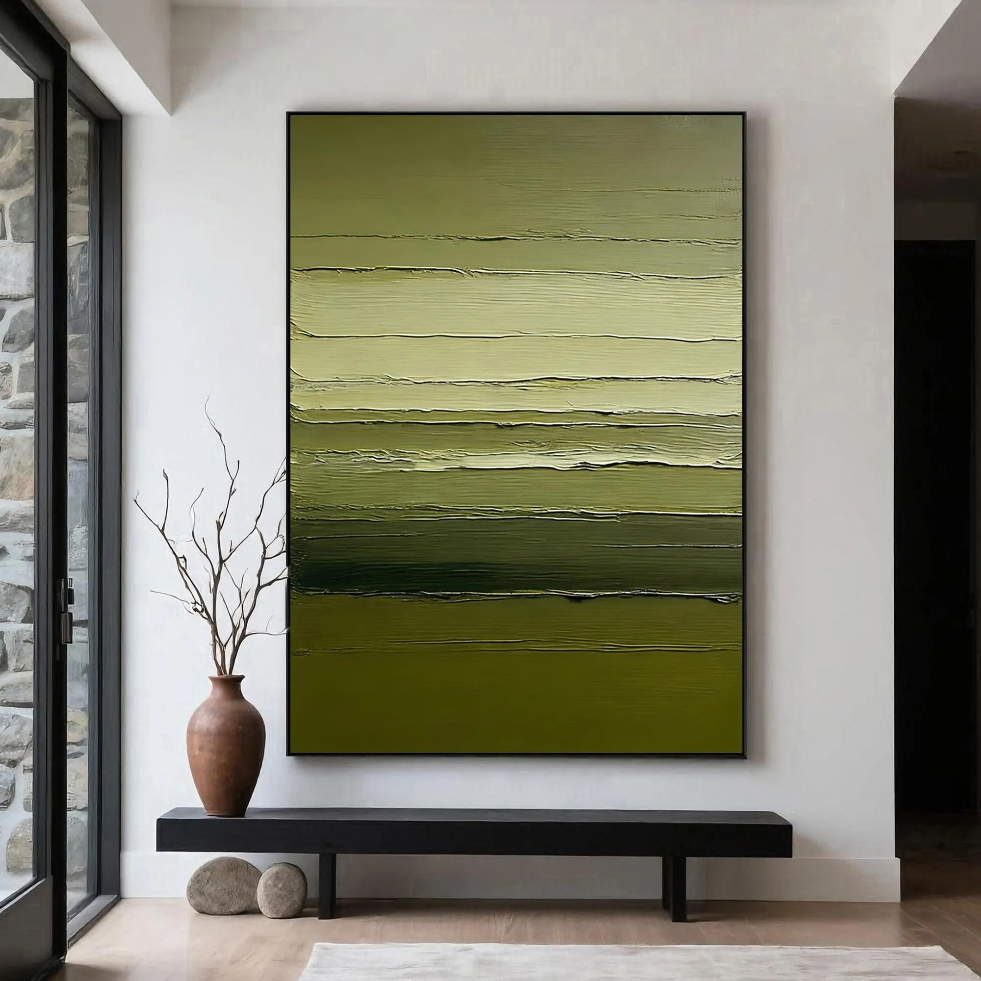 Olive Green Wall Art