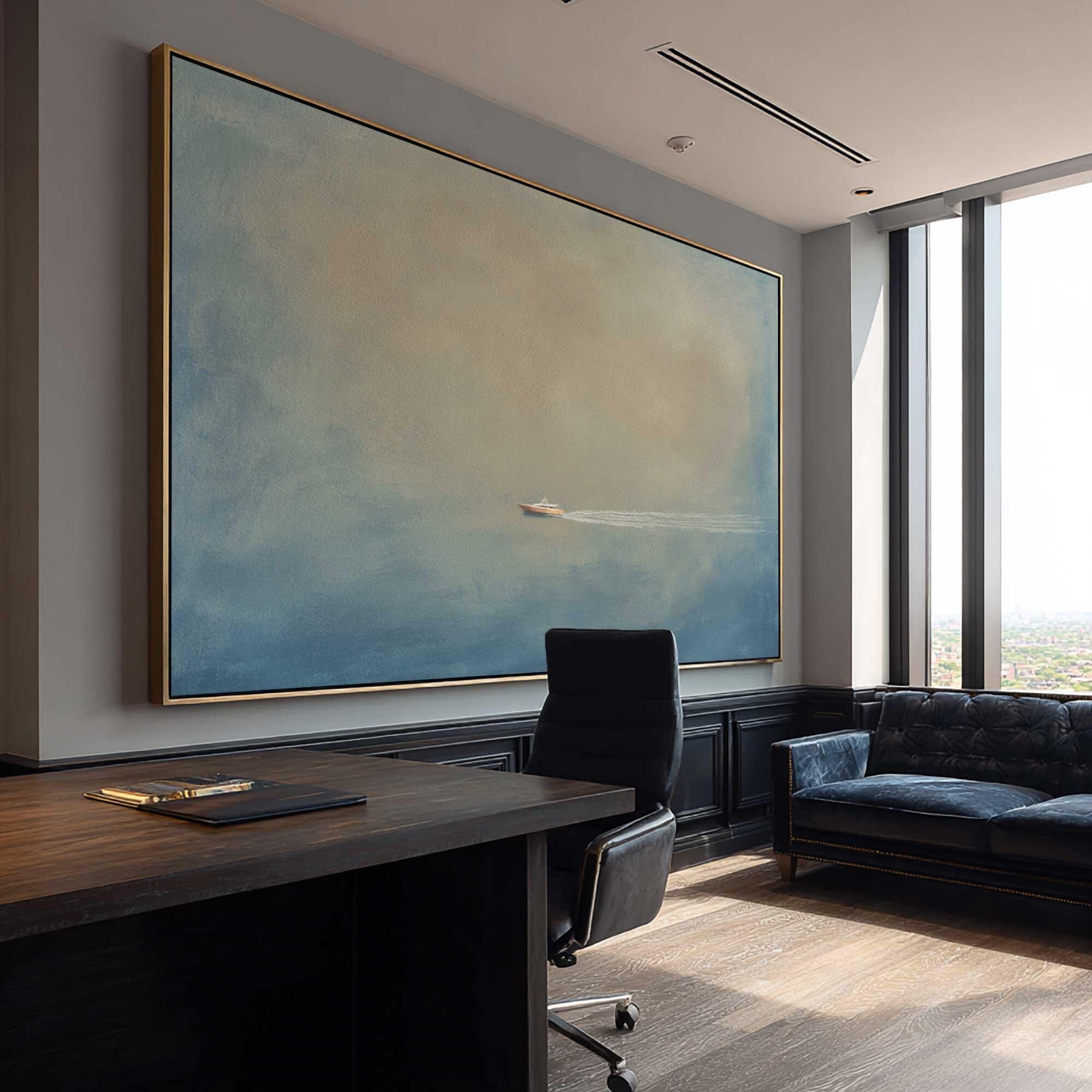 Dusty Blue Departure