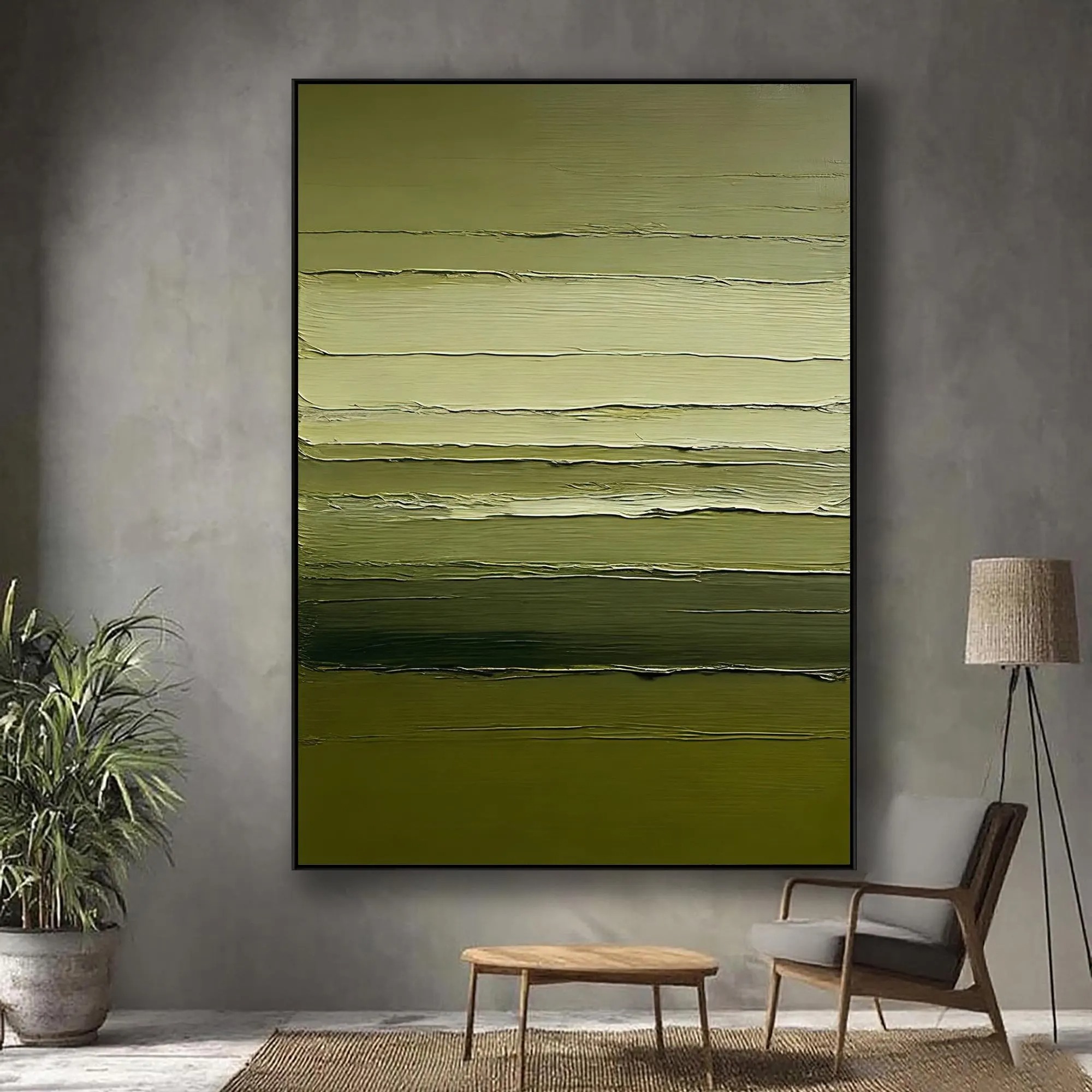 Olive Green Wall Art