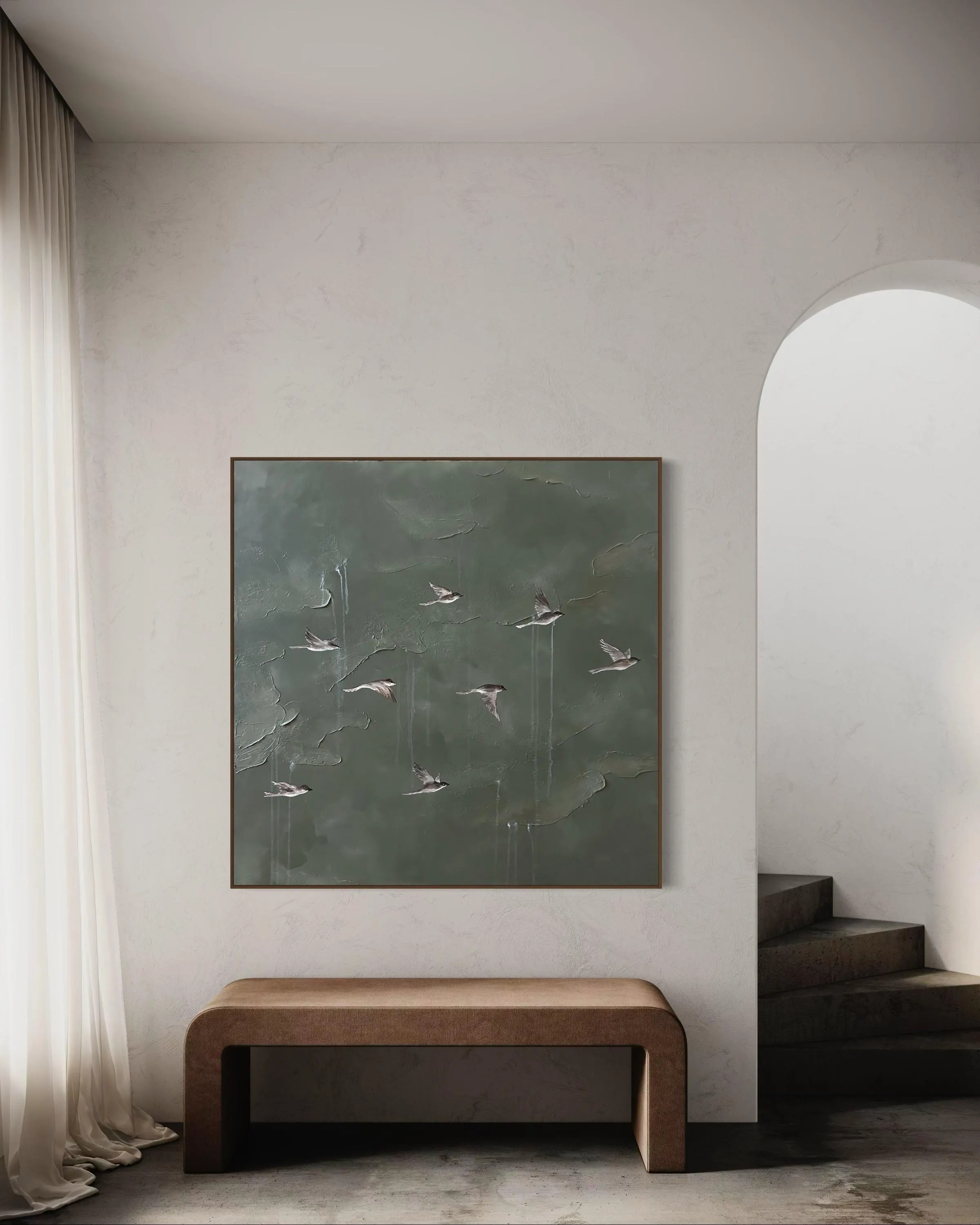 Floating Birds Serenity