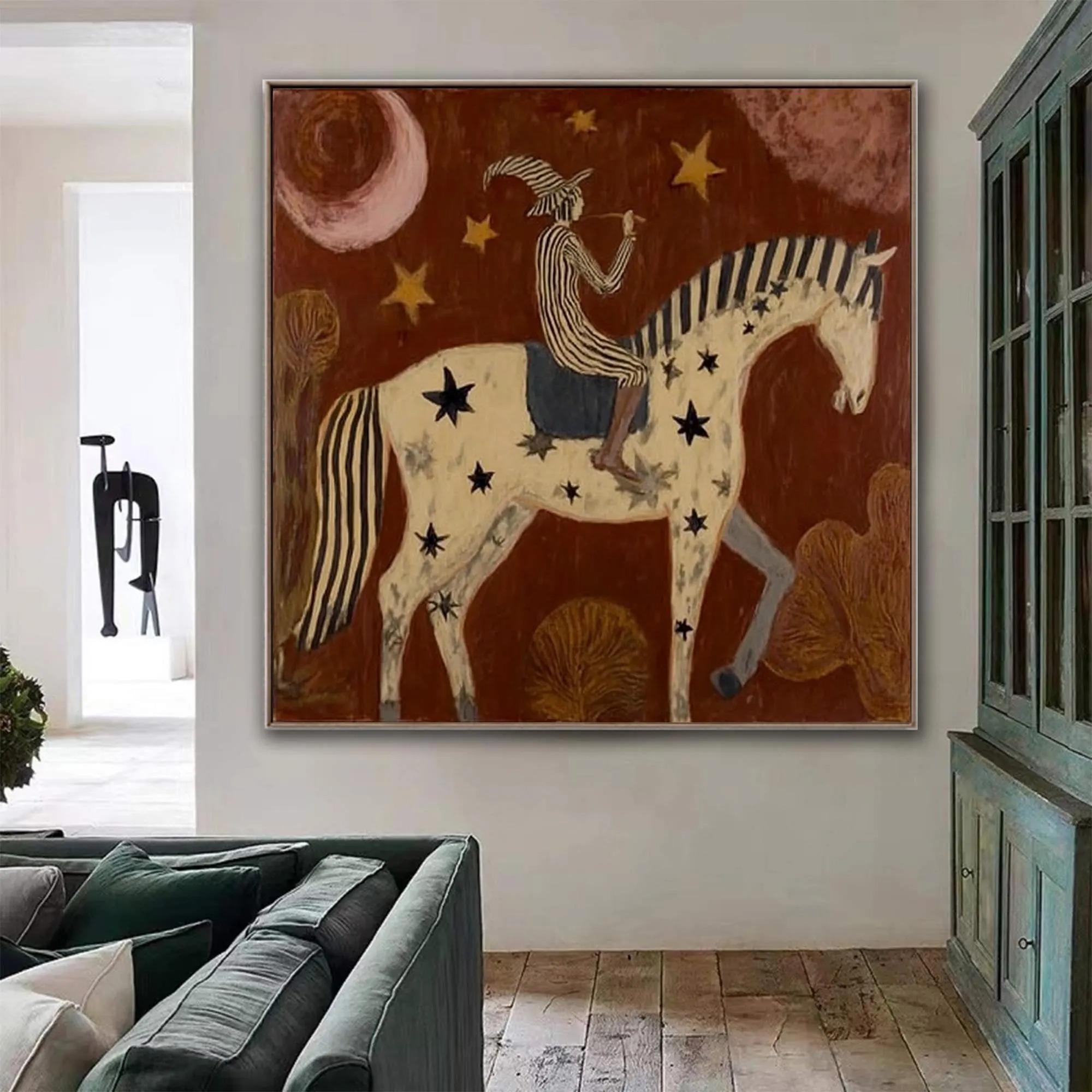 Whimsical Horse Rider