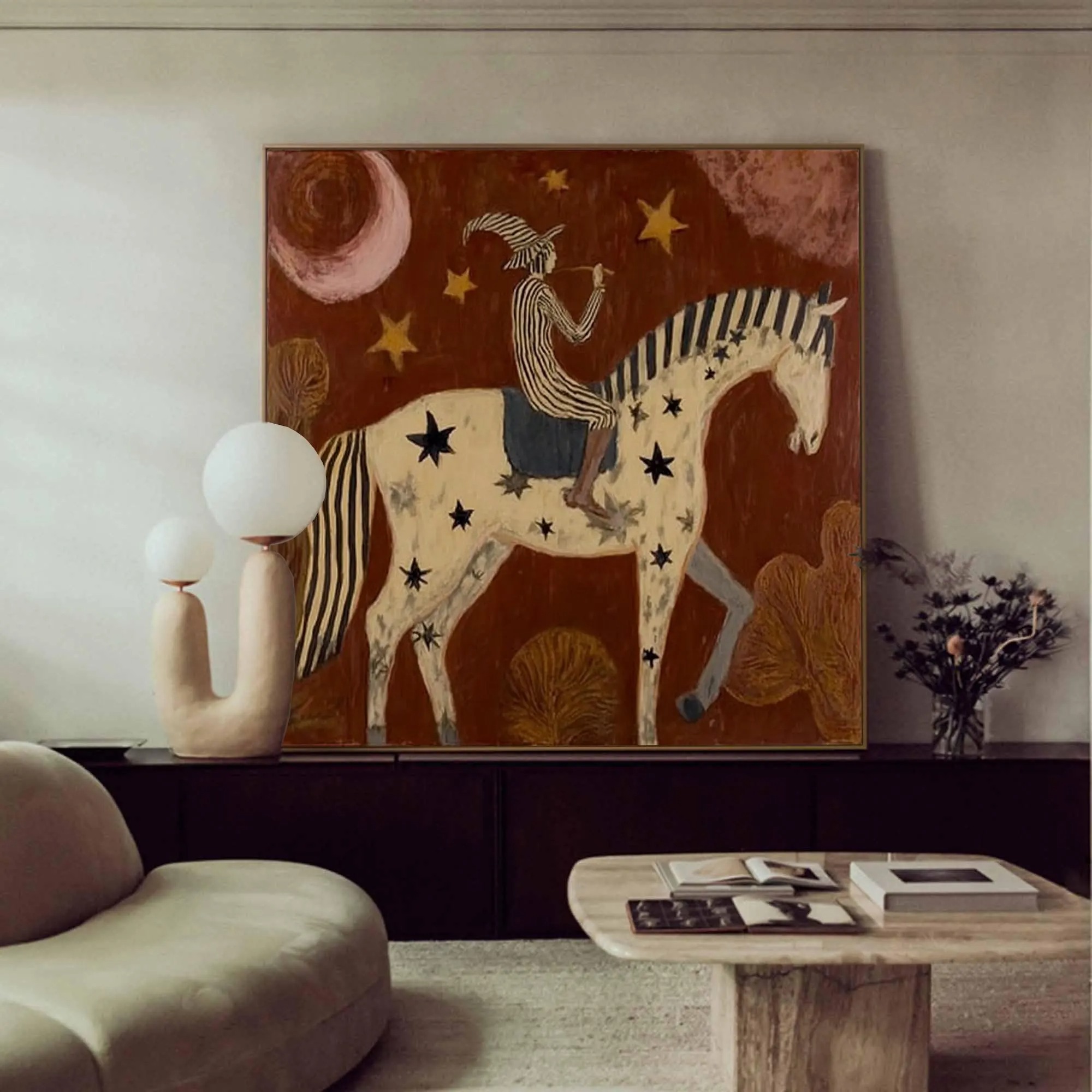 Whimsical Horse Rider
