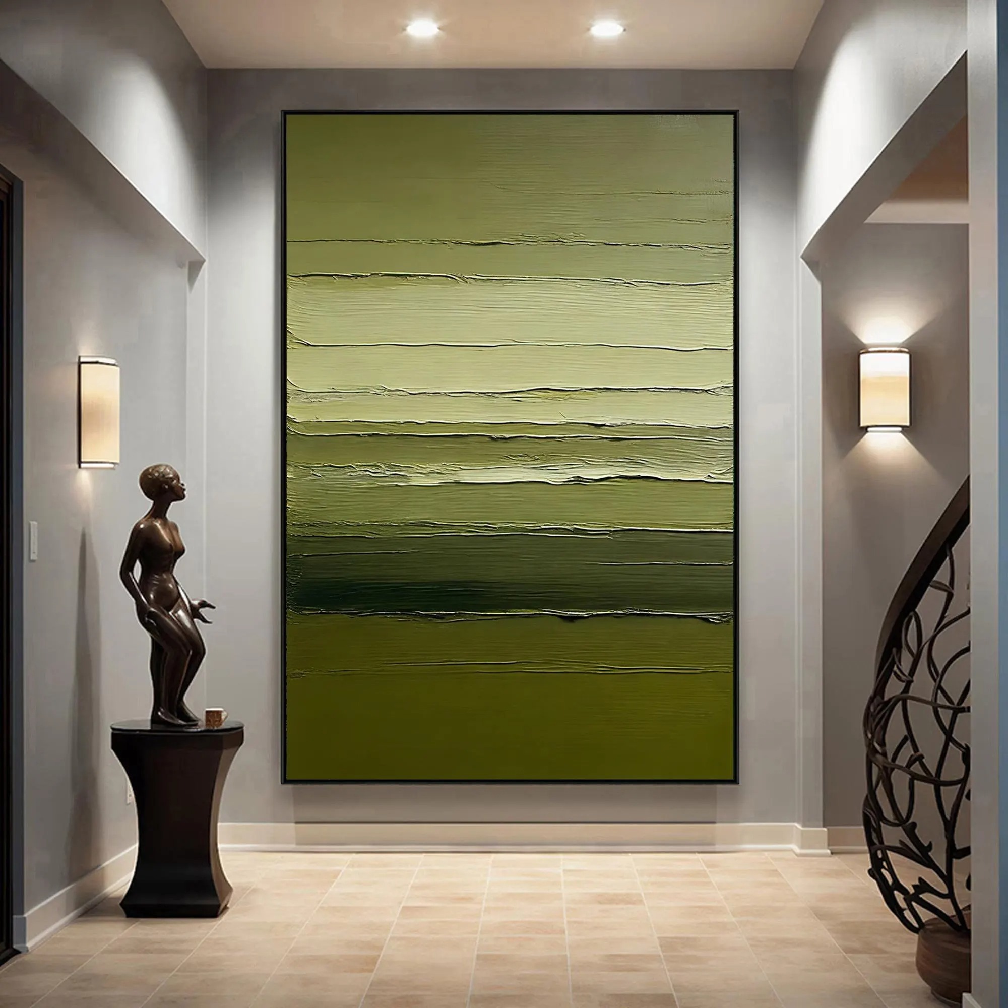 Olive Green Wall Art