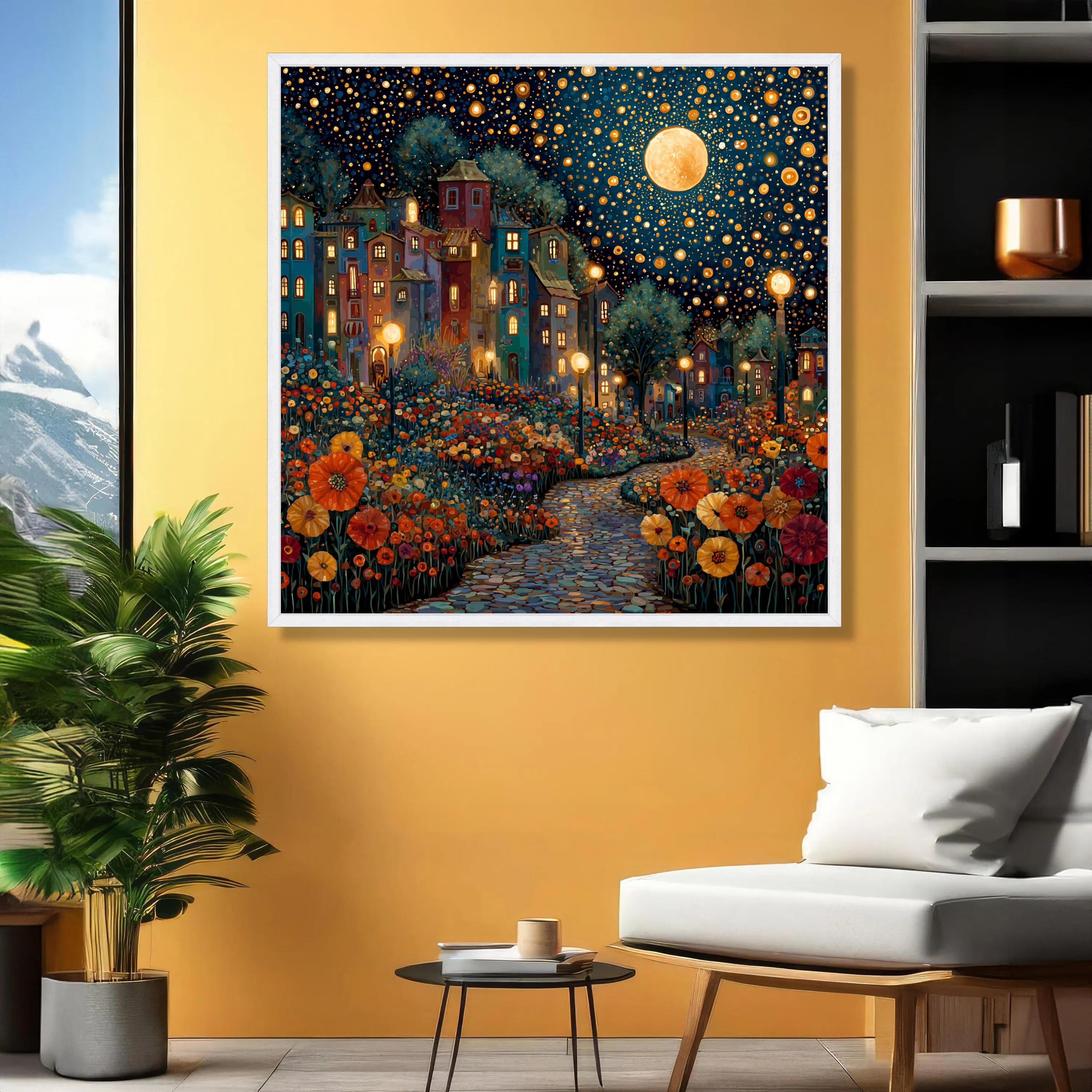 Moonlit Blossom Lane 