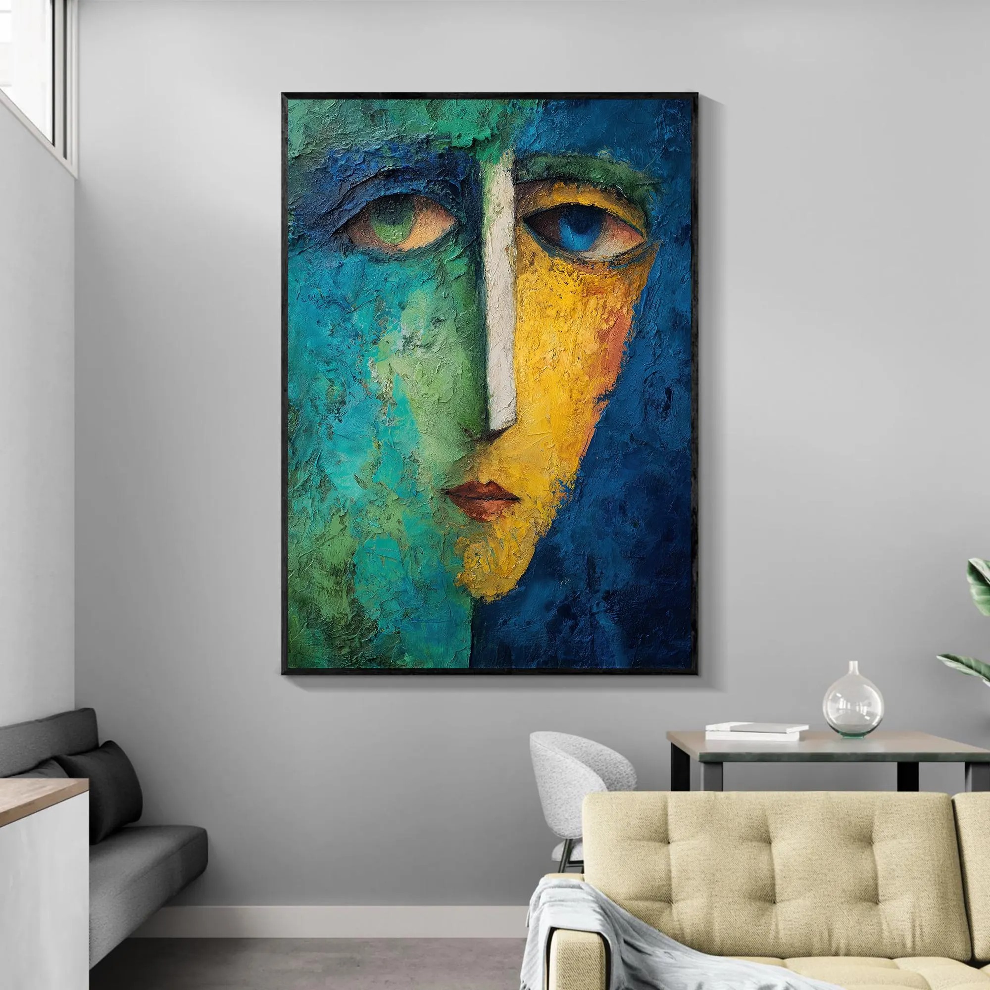Soulful Gaze Portrait