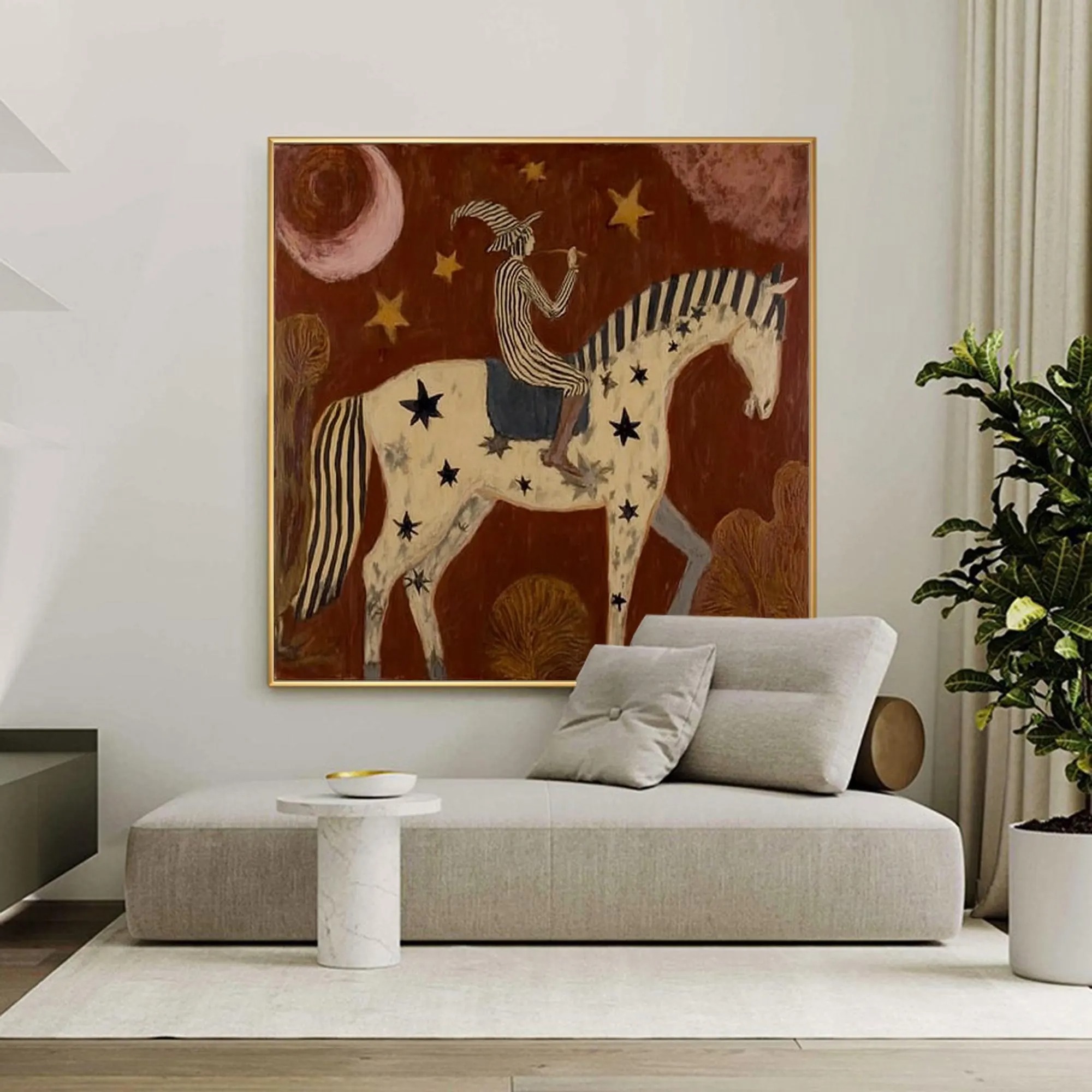 Whimsical Horse Rider