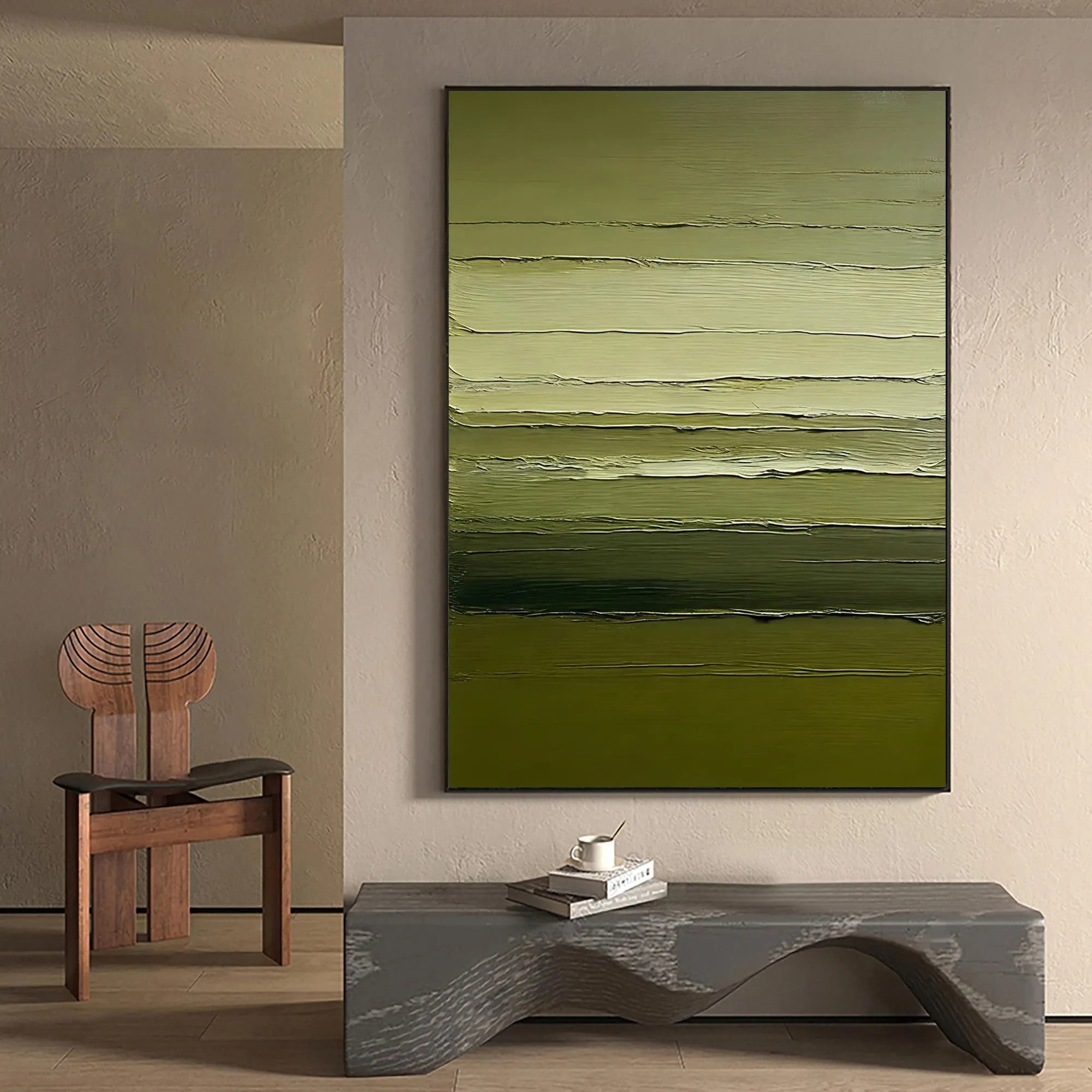 Olive Green Wall Art
