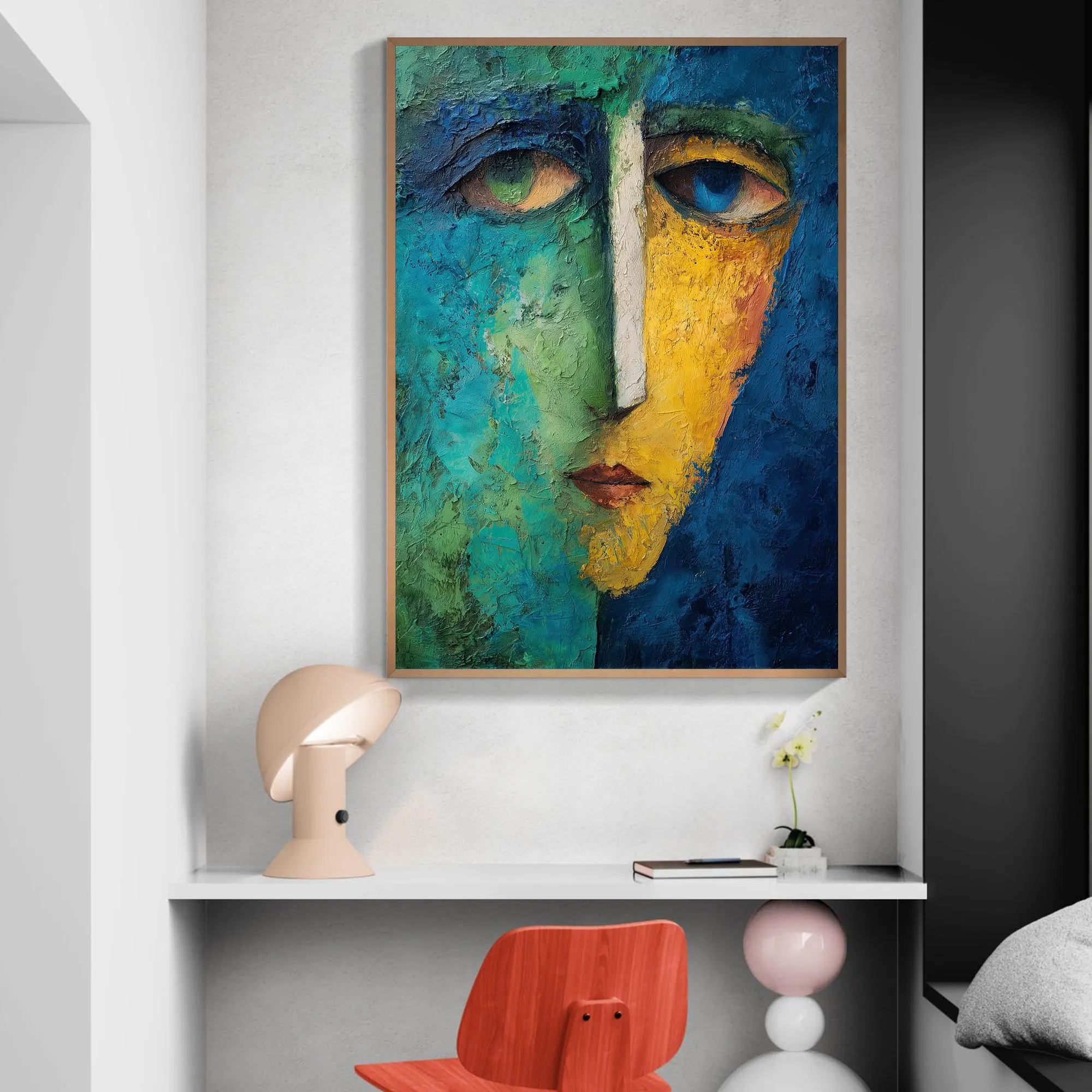 Soulful Gaze Portrait