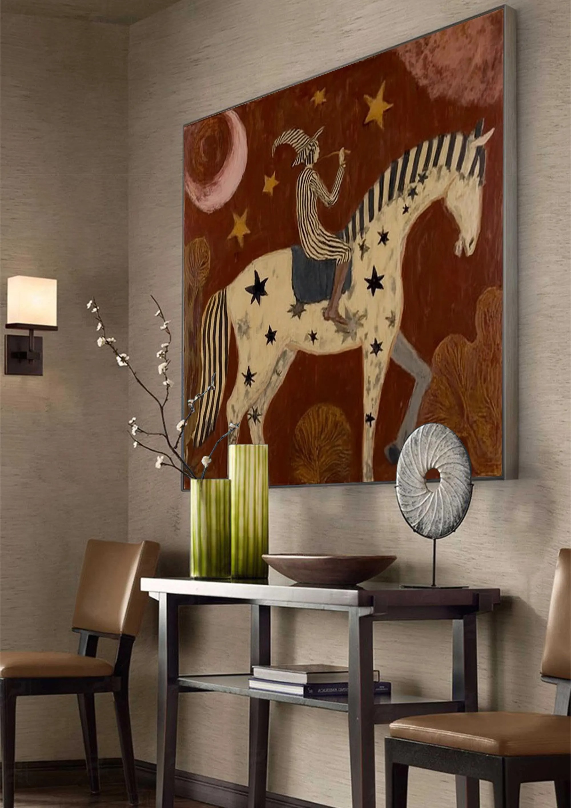 Whimsical Horse Rider