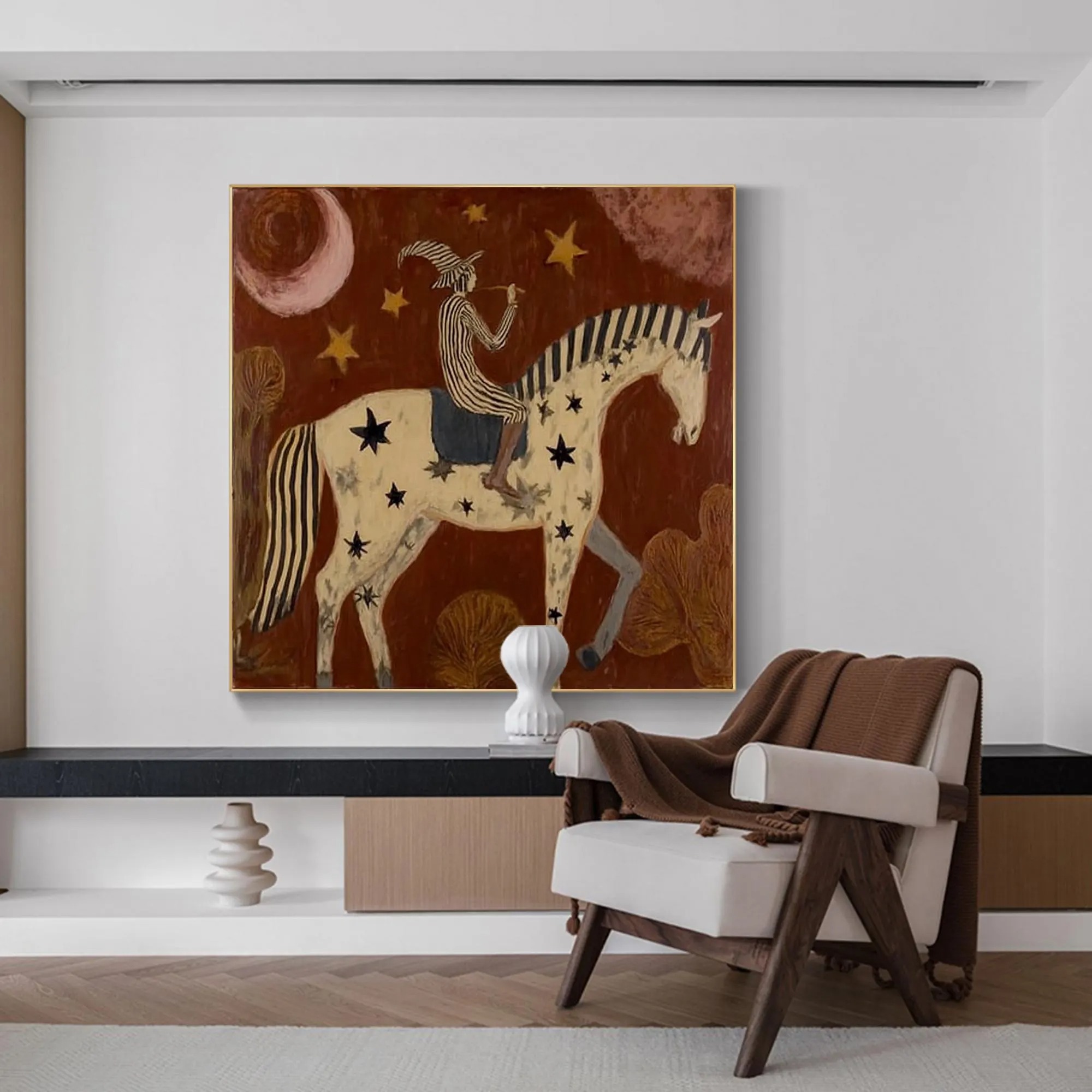Whimsical Horse Rider
