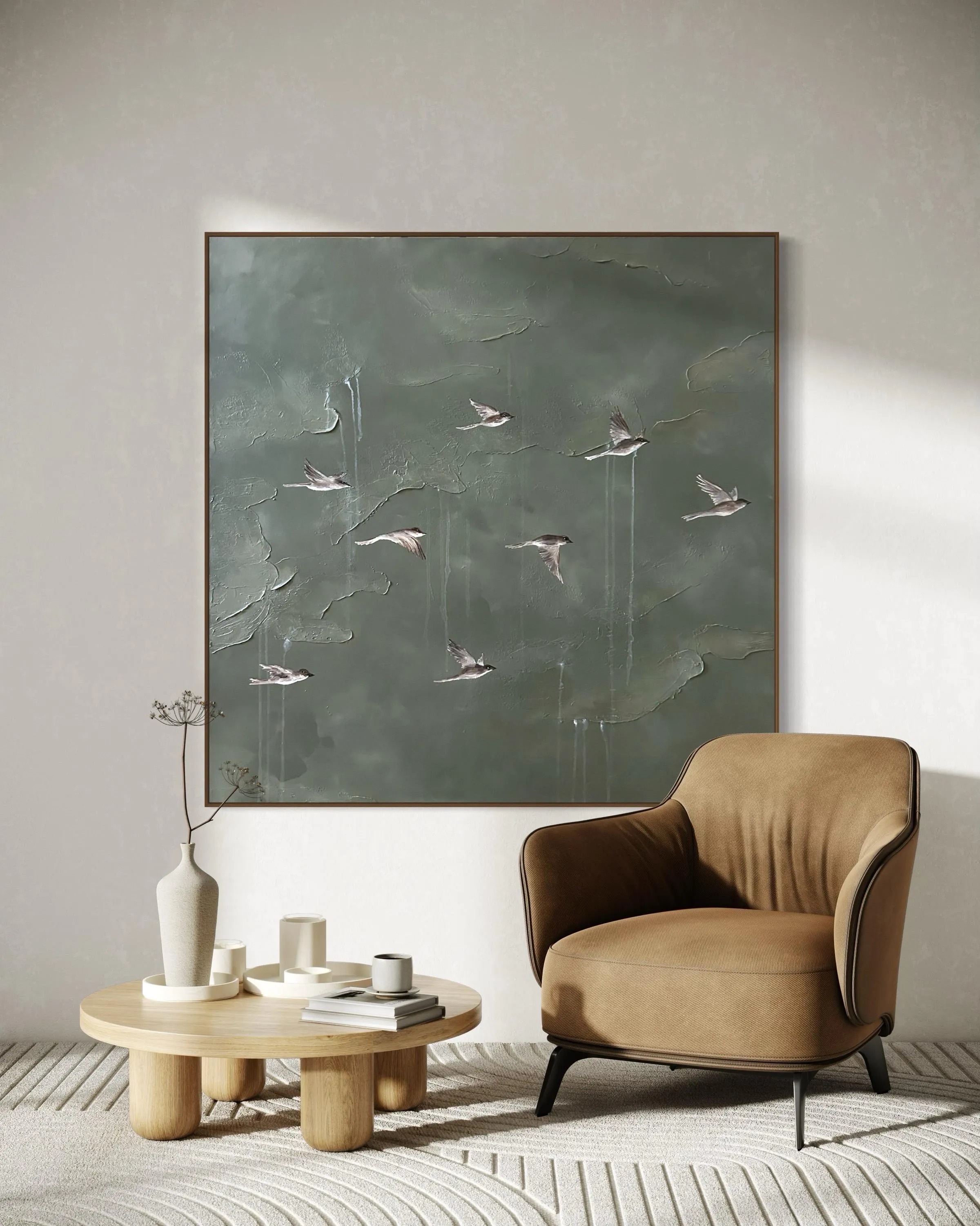 Floating Birds Serenity