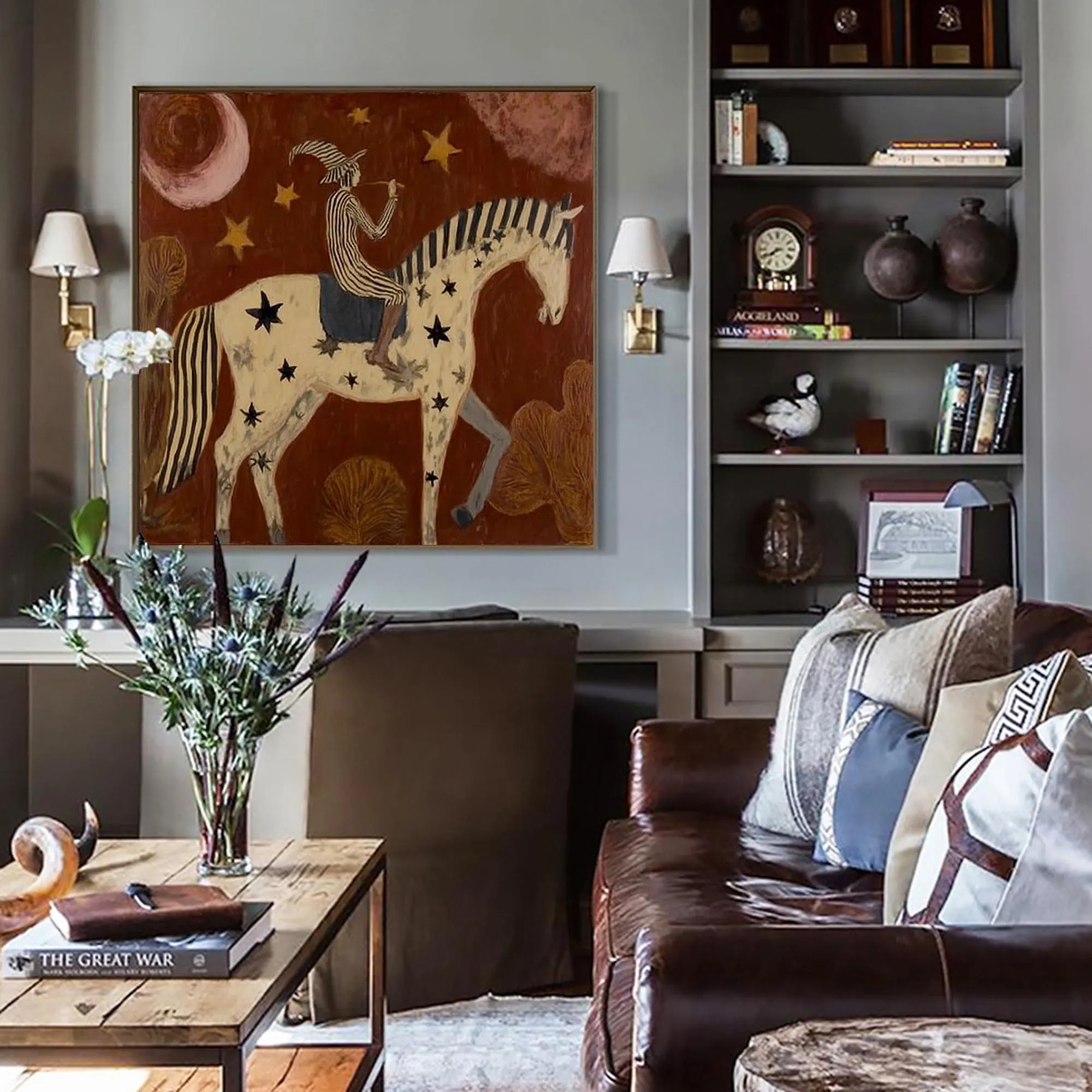Whimsical Horse Rider