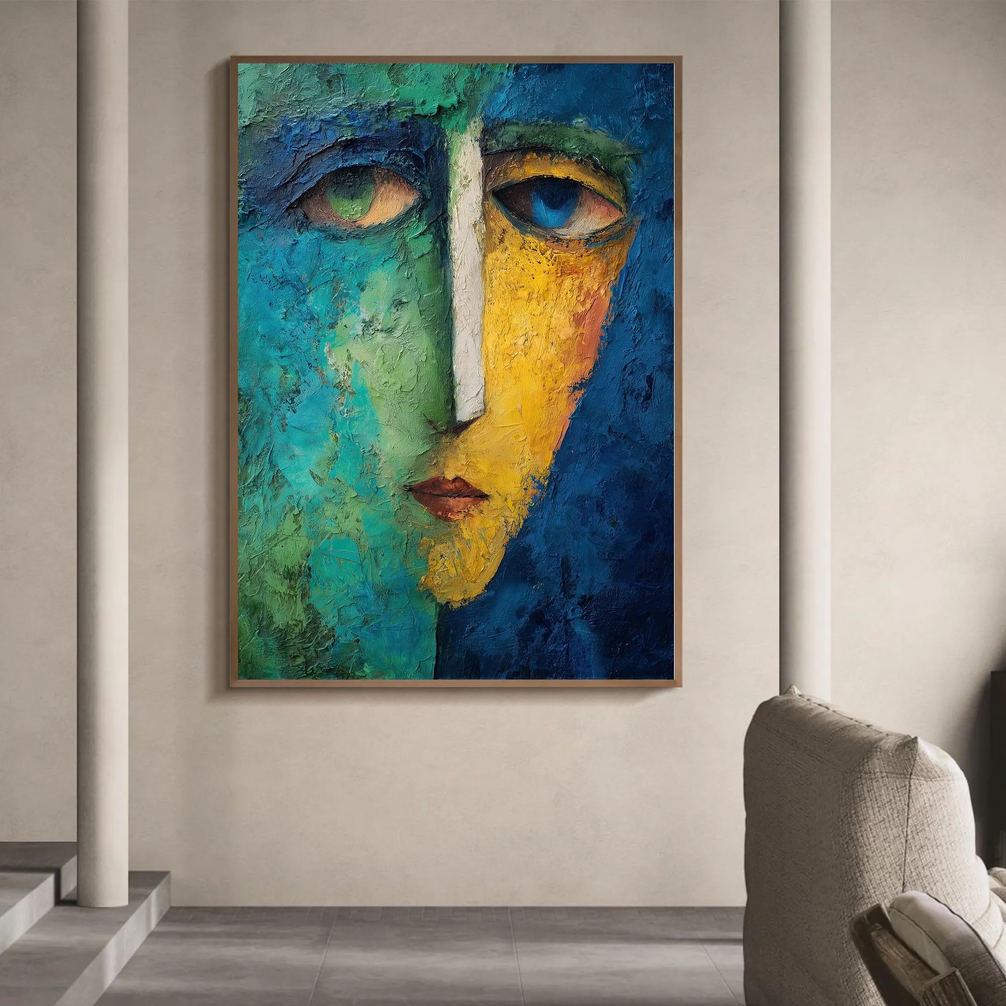 Soulful Gaze Portrait