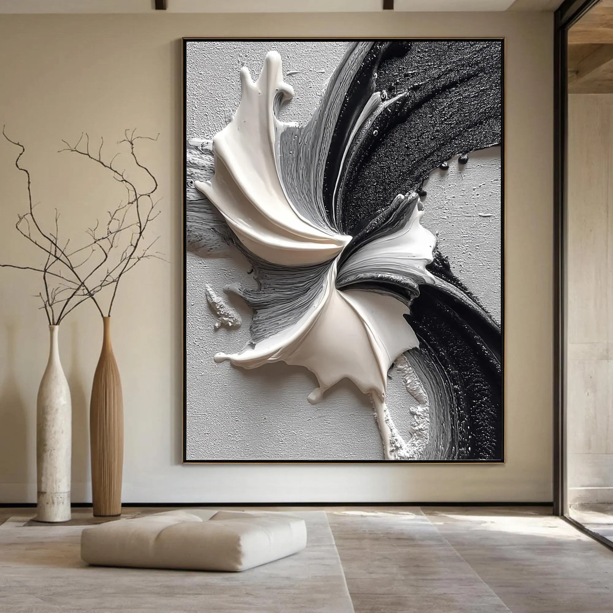 Black and White