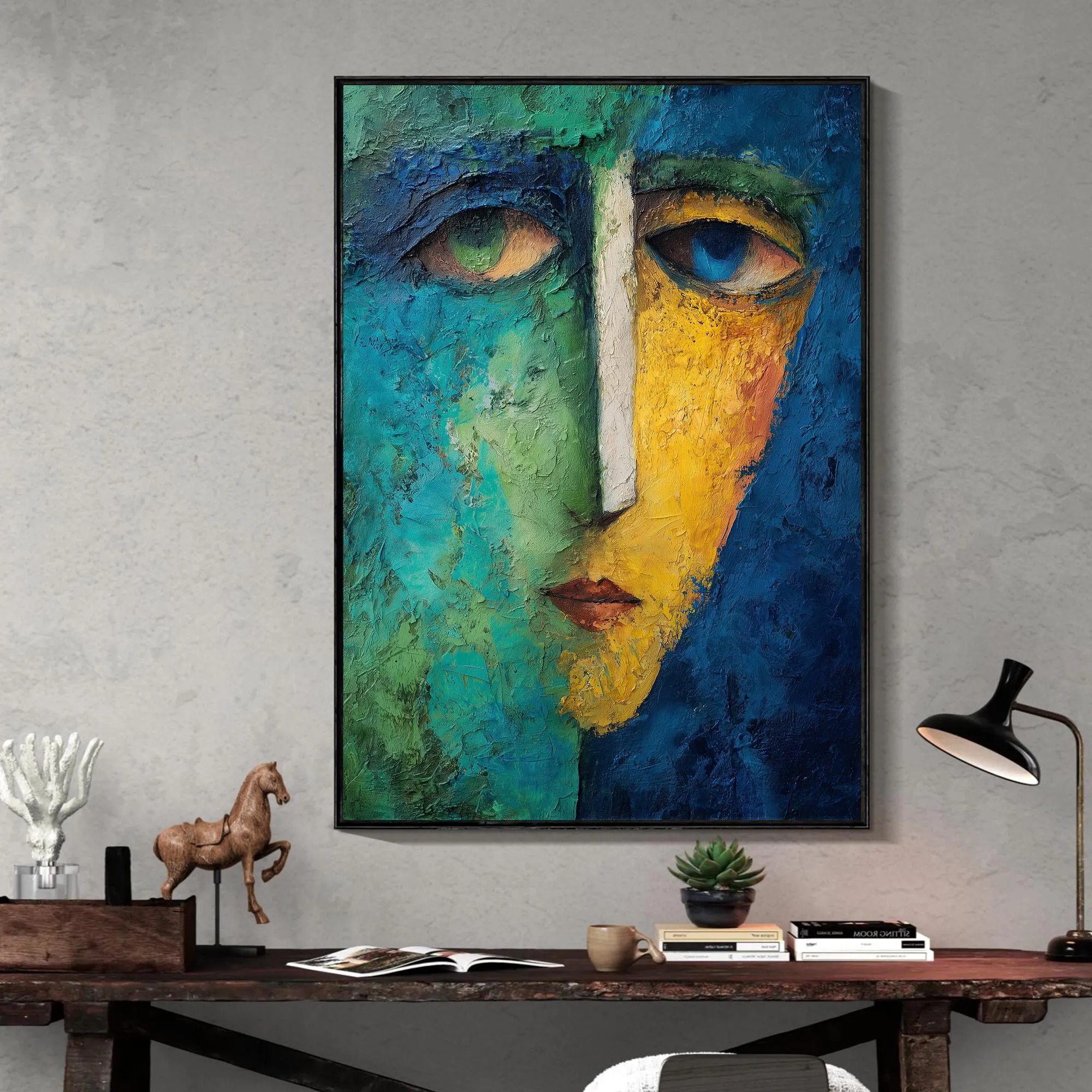 Soulful Gaze Portrait